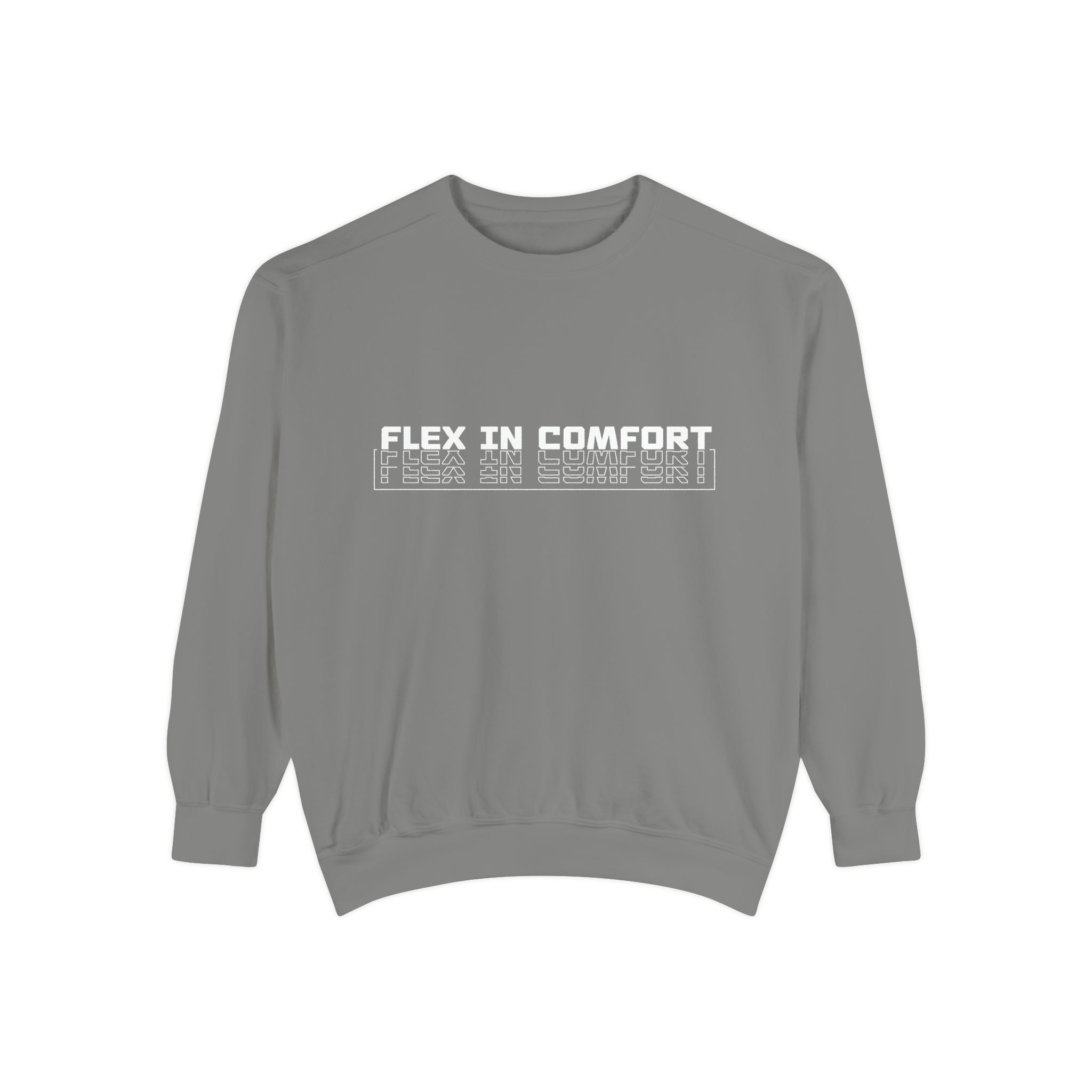 Flex In Comfort - Garment-Dyed Sweatshirt
