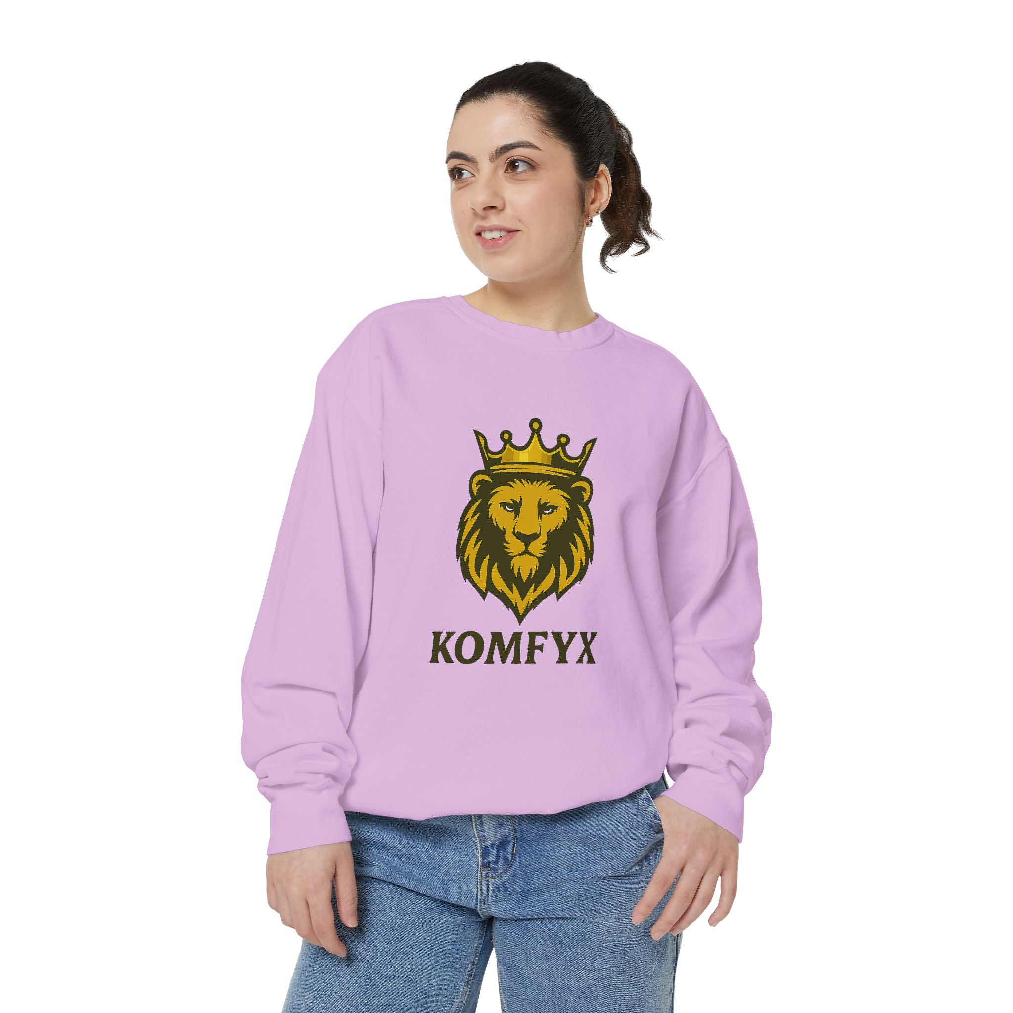KOMFYX Lion - Garment-Dyed Sweatshirt