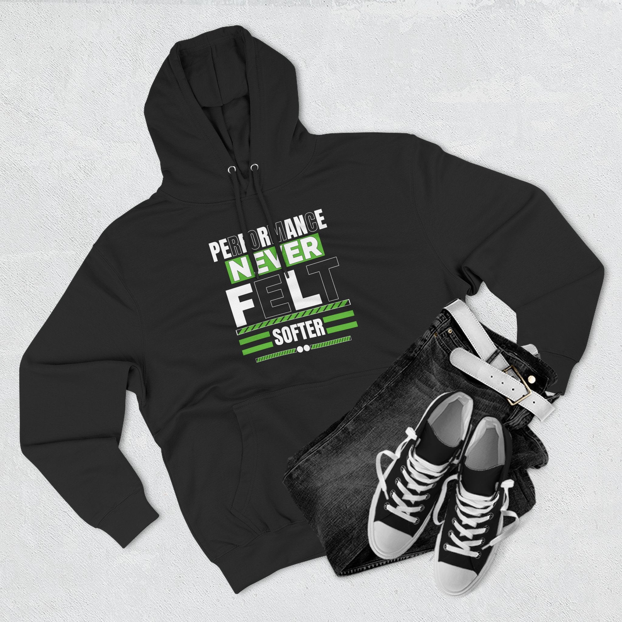 Performance Never Felt Softer - Three-Panel Fleece Hoodie