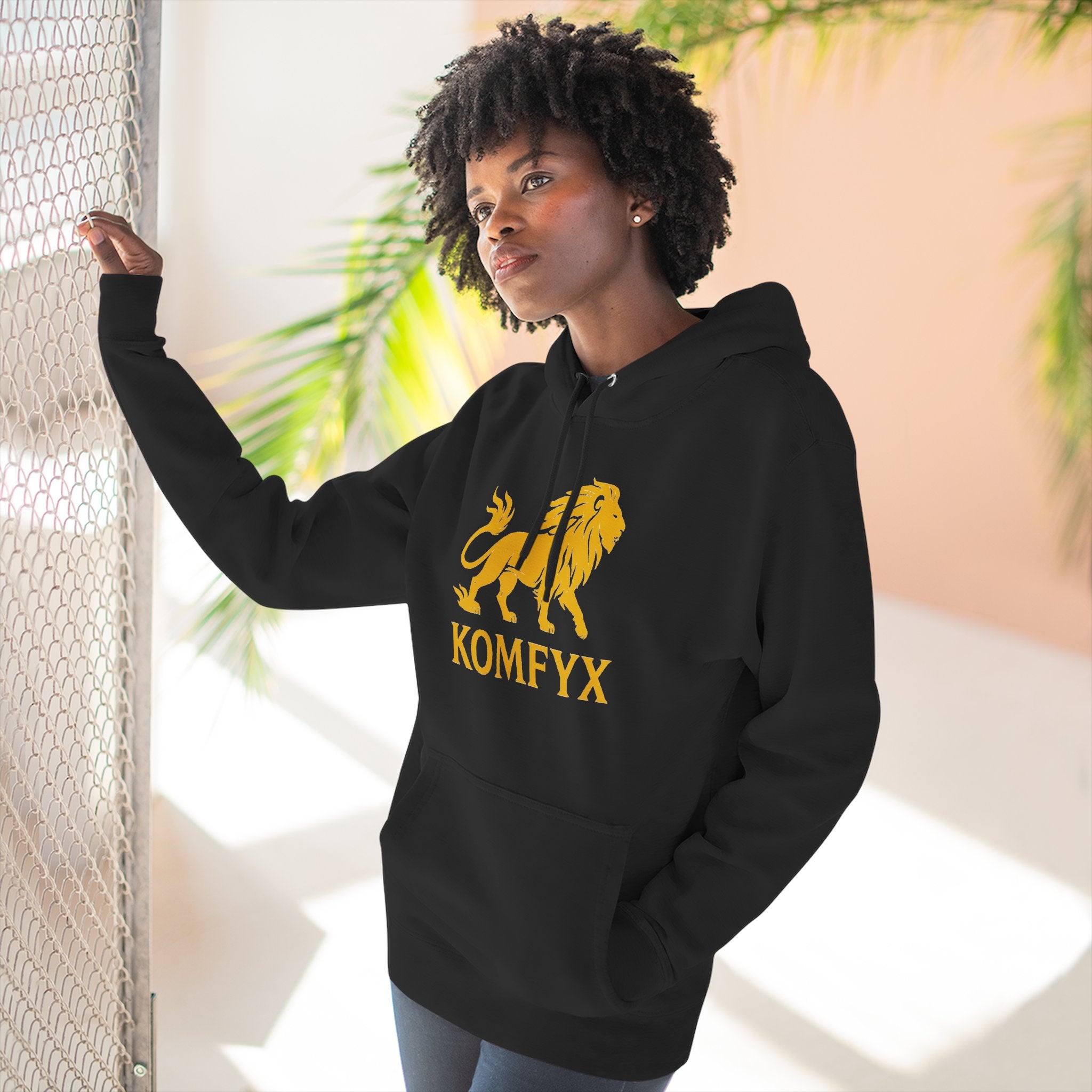 KomfyX - Three-Panel Fleece Hoodie