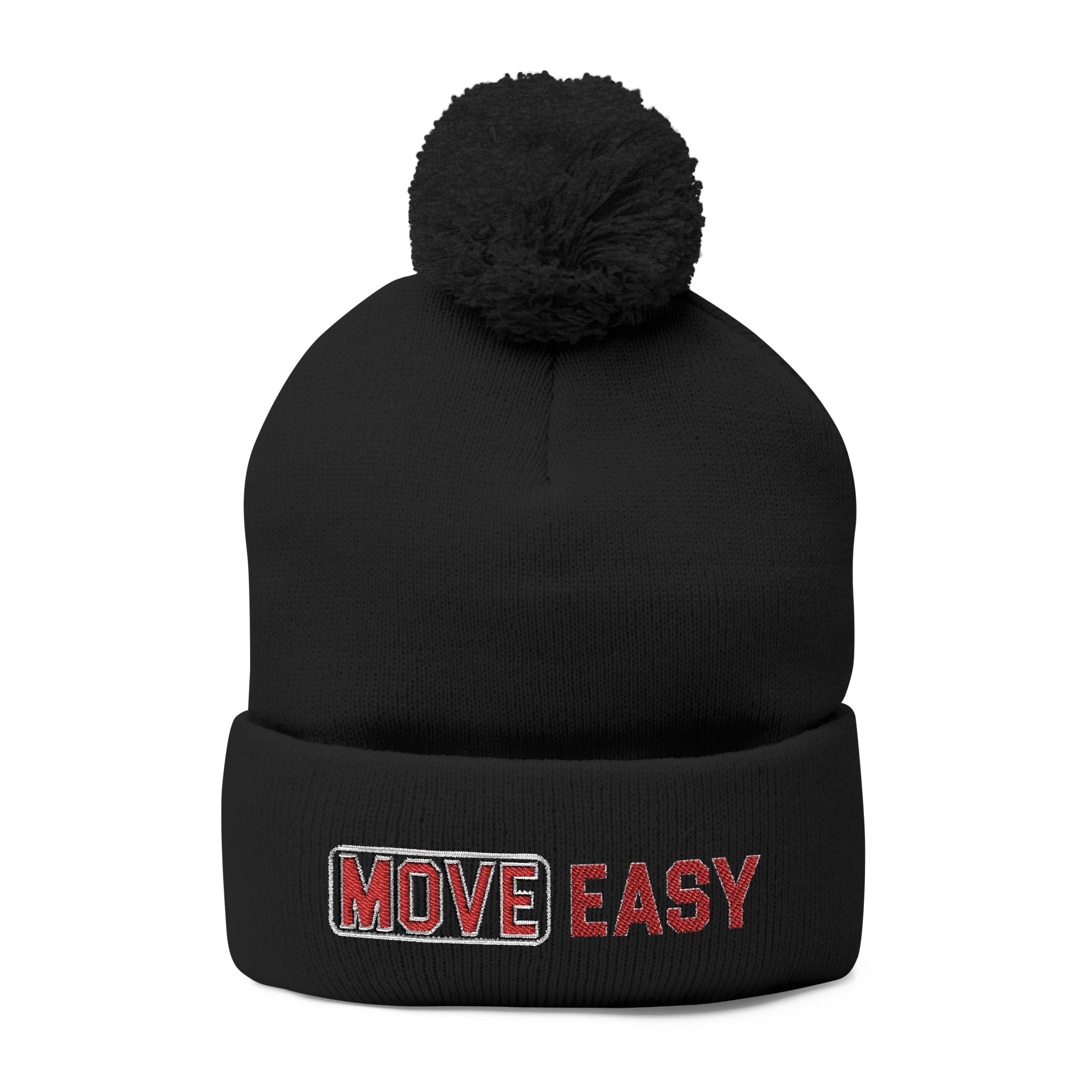 Move Easy - Pom-Pom Knit Cap