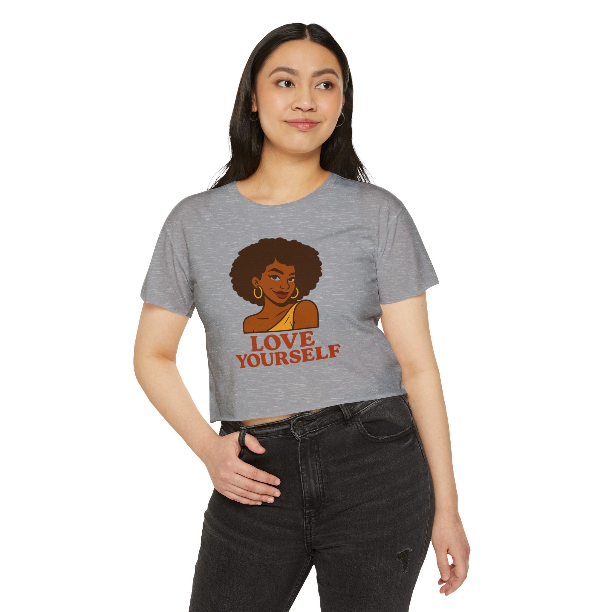 Love Yourself - Women's Festival Crop Top