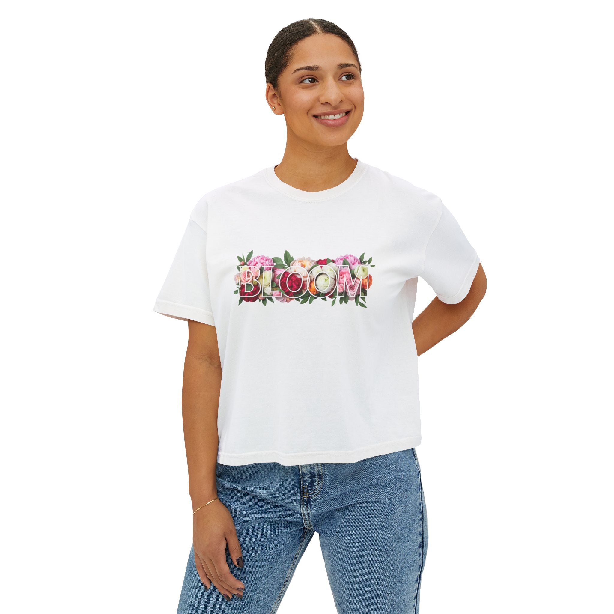 Bloom Floral Boxy Tee