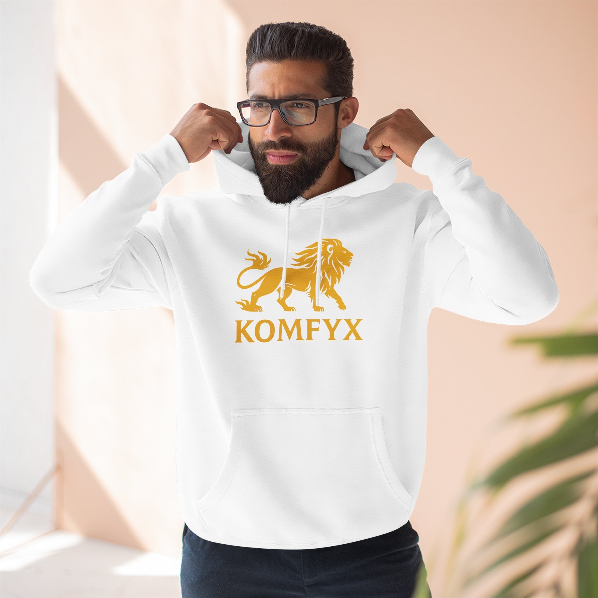 KomfyX - Three-Panel Fleece Hoodie