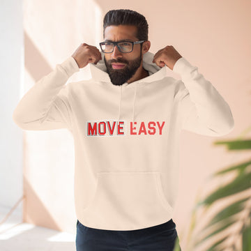 Move Easy - Stylish Three-Panel Fleece Hoodie