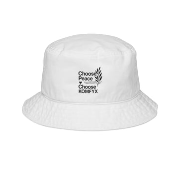 Choose Peace, Choose KomfyX - Bucket Hat