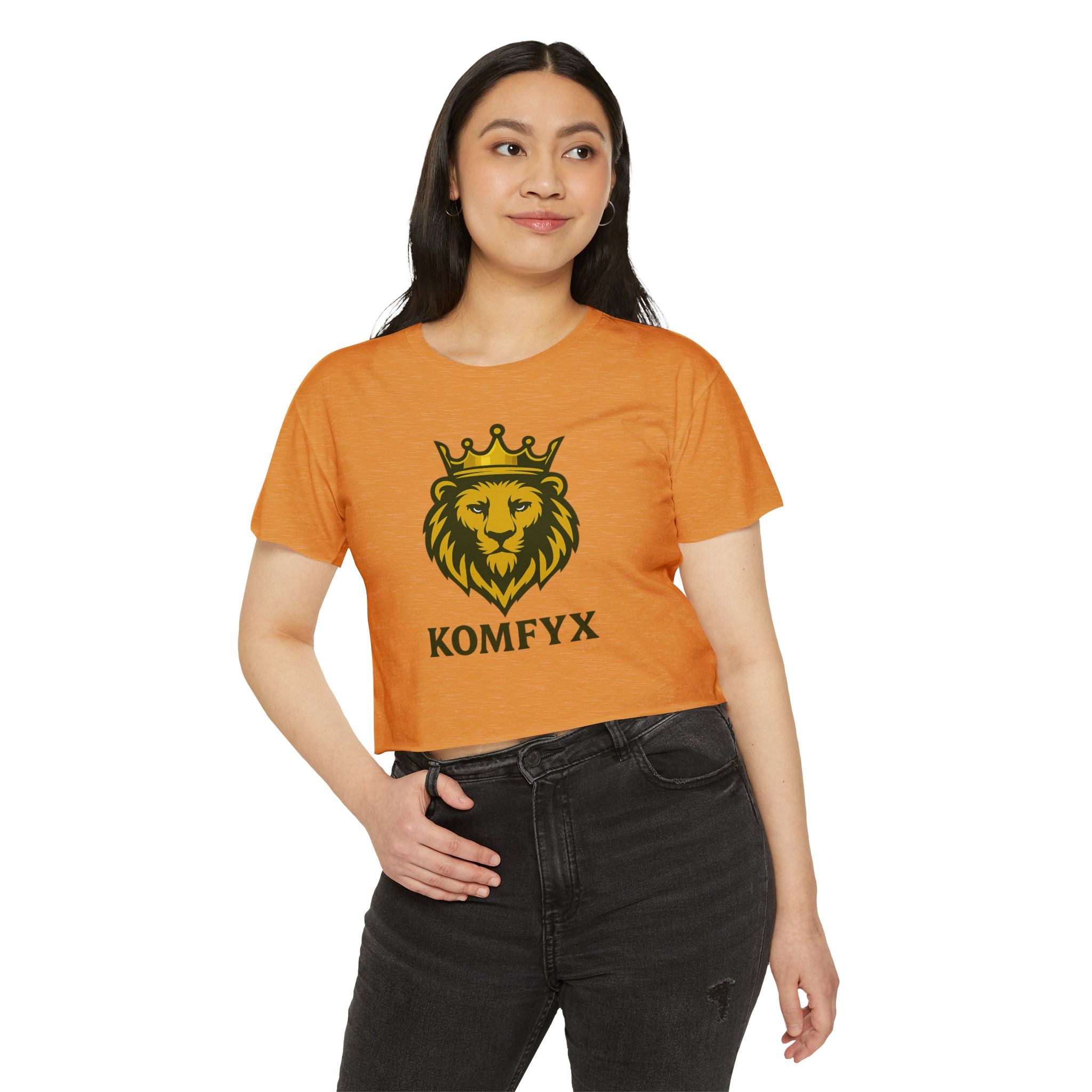 KOMFYX Lion - Women's Festival Crop Top