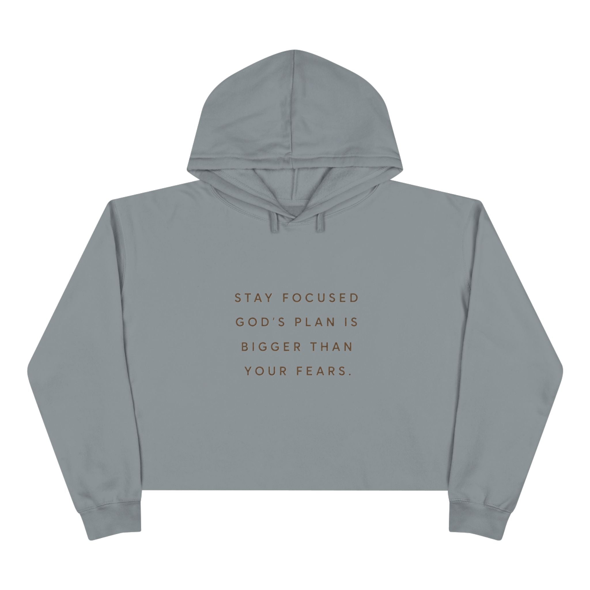 KOMFYX Stay Focused Cropped Hoodie