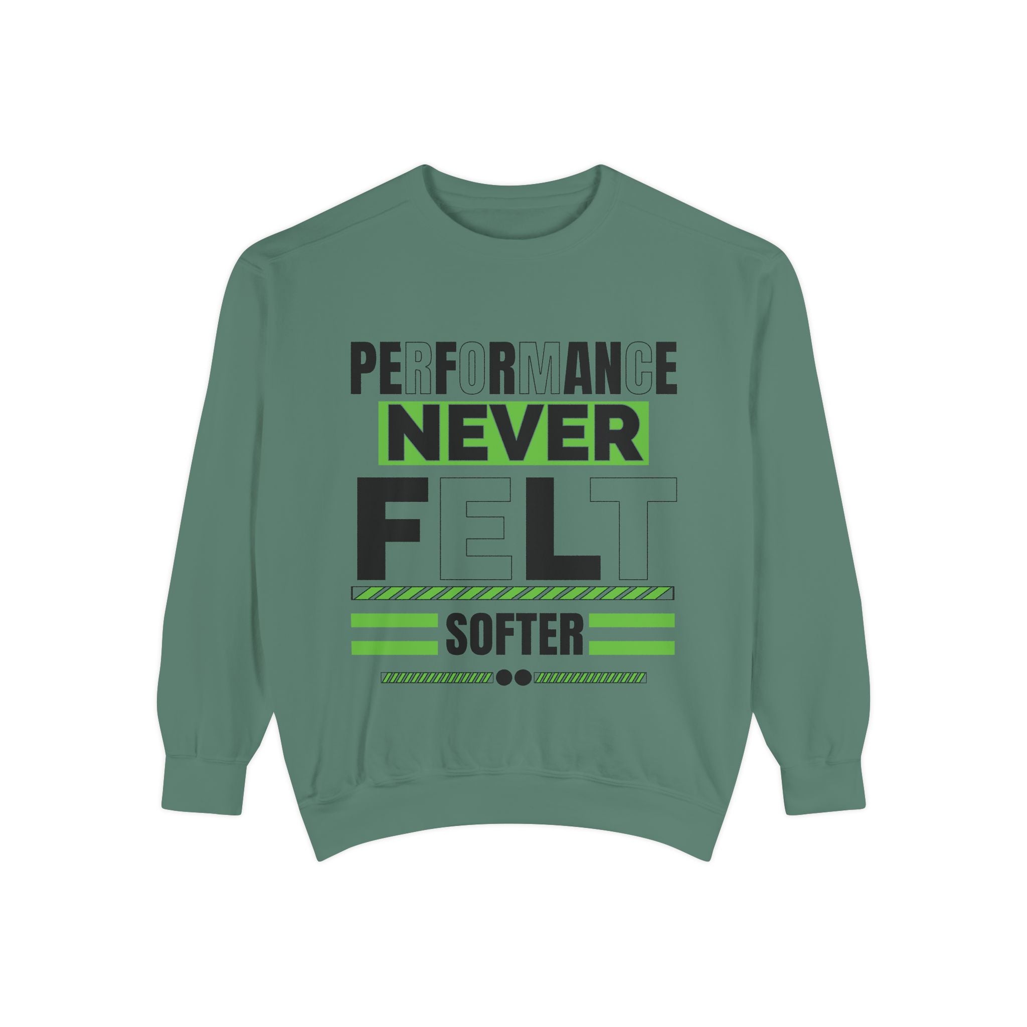 Performance Never Felt Softer - Garment-Dyed Sweatshirt