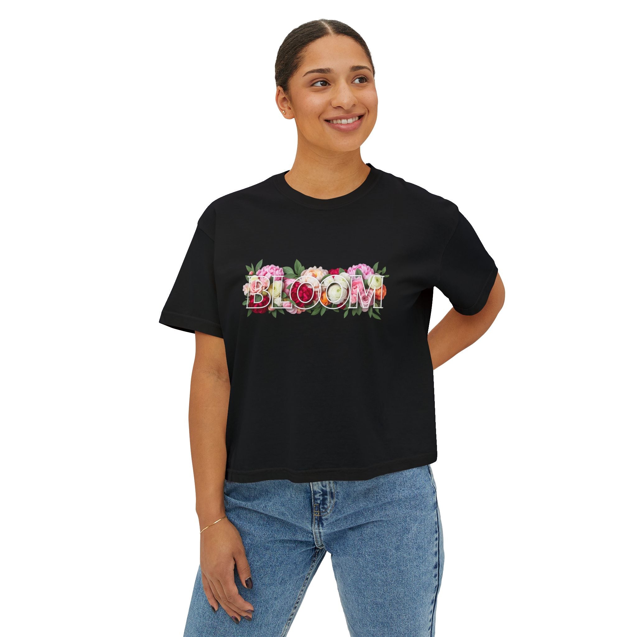 Bloom Floral Boxy Tee