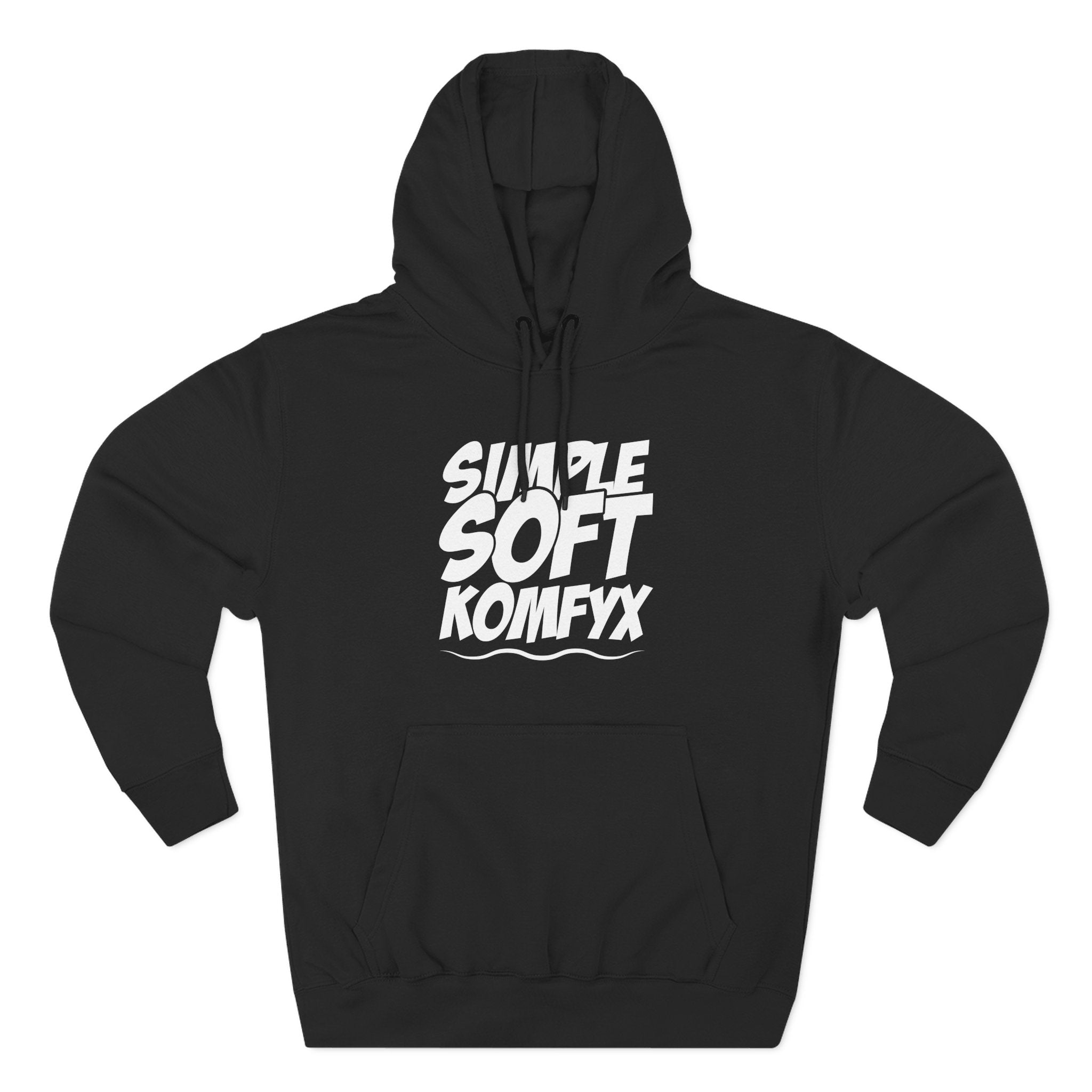 Simple Soft KomfyX - Three-Panel Fleece Hoodie