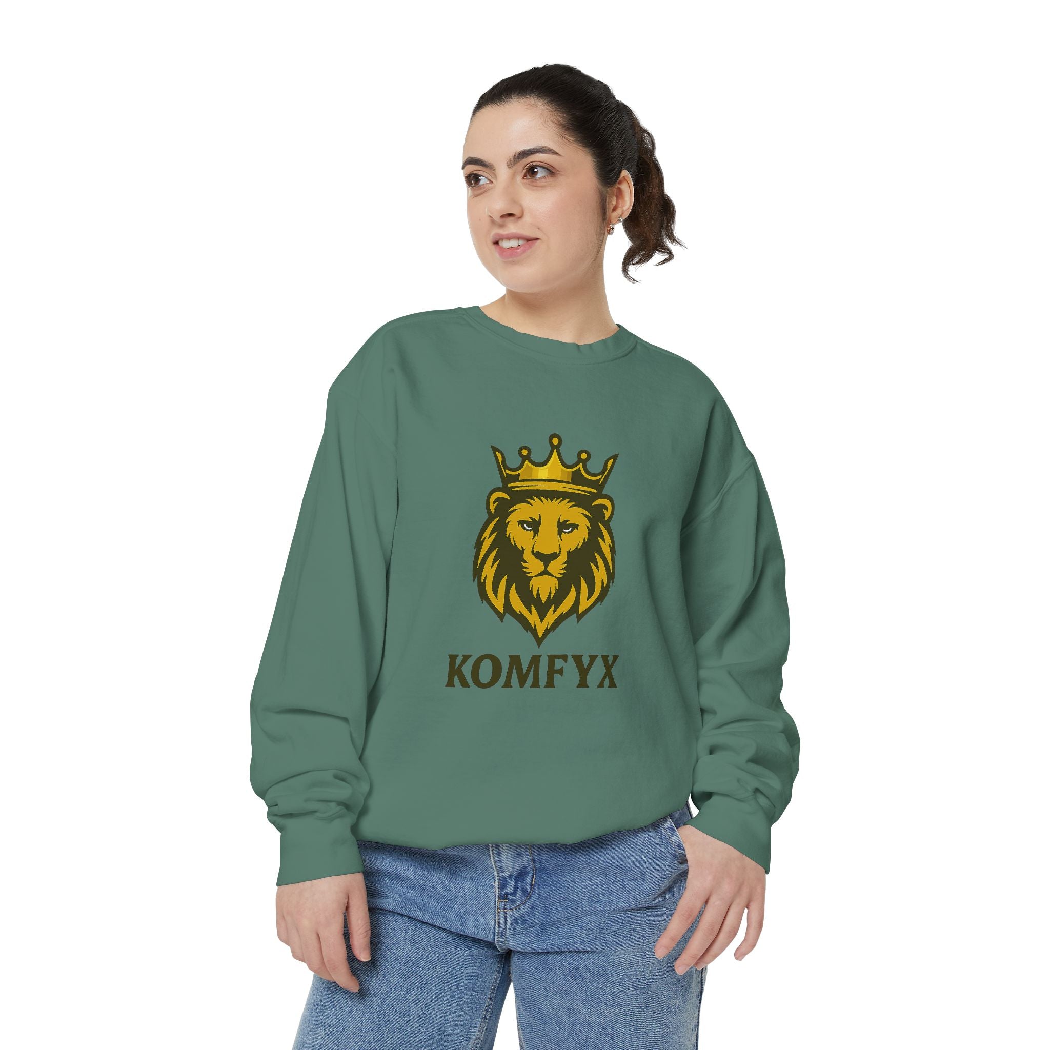 KOMFYX Lion - Garment-Dyed Sweatshirt