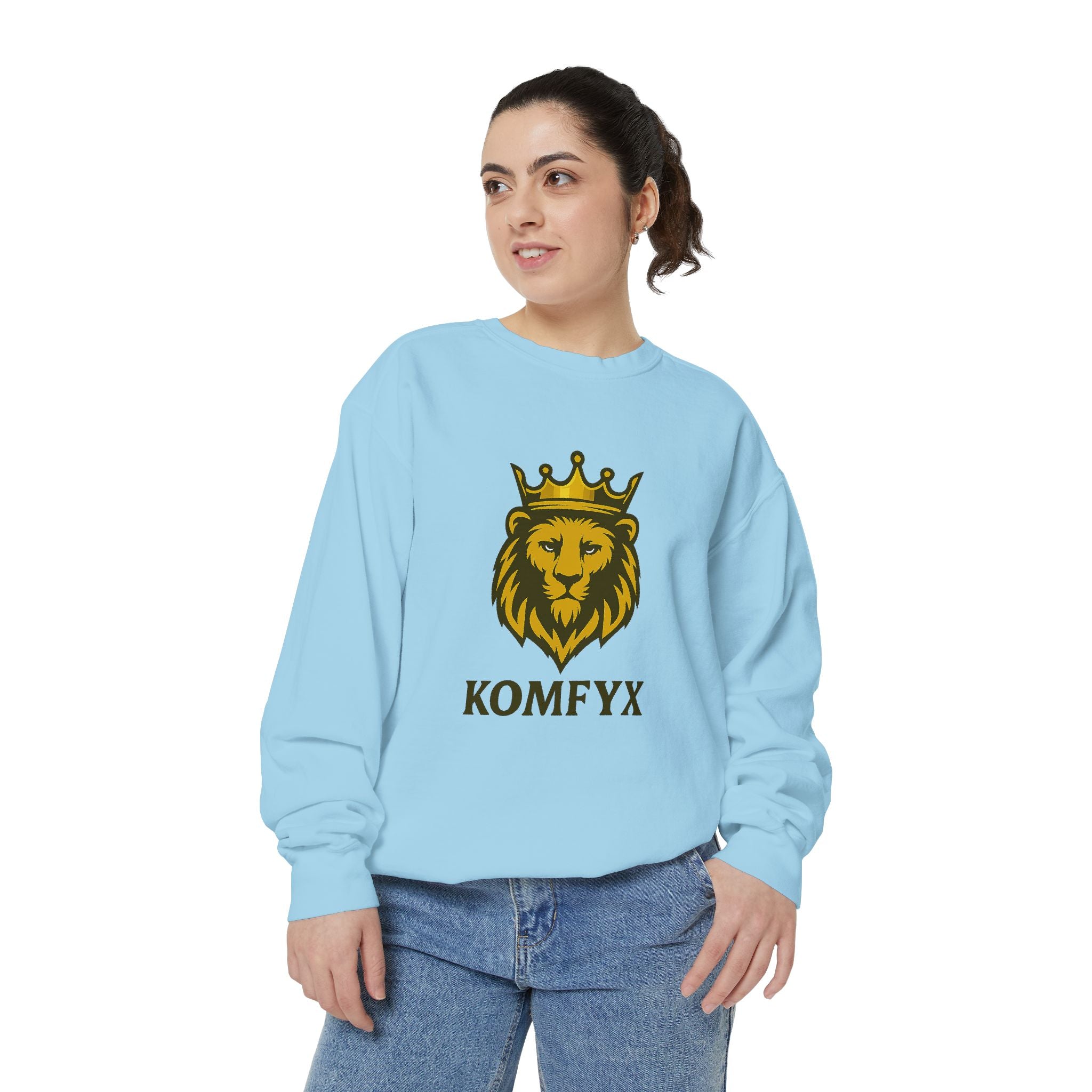 KOMFYX Lion - Garment-Dyed Sweatshirt