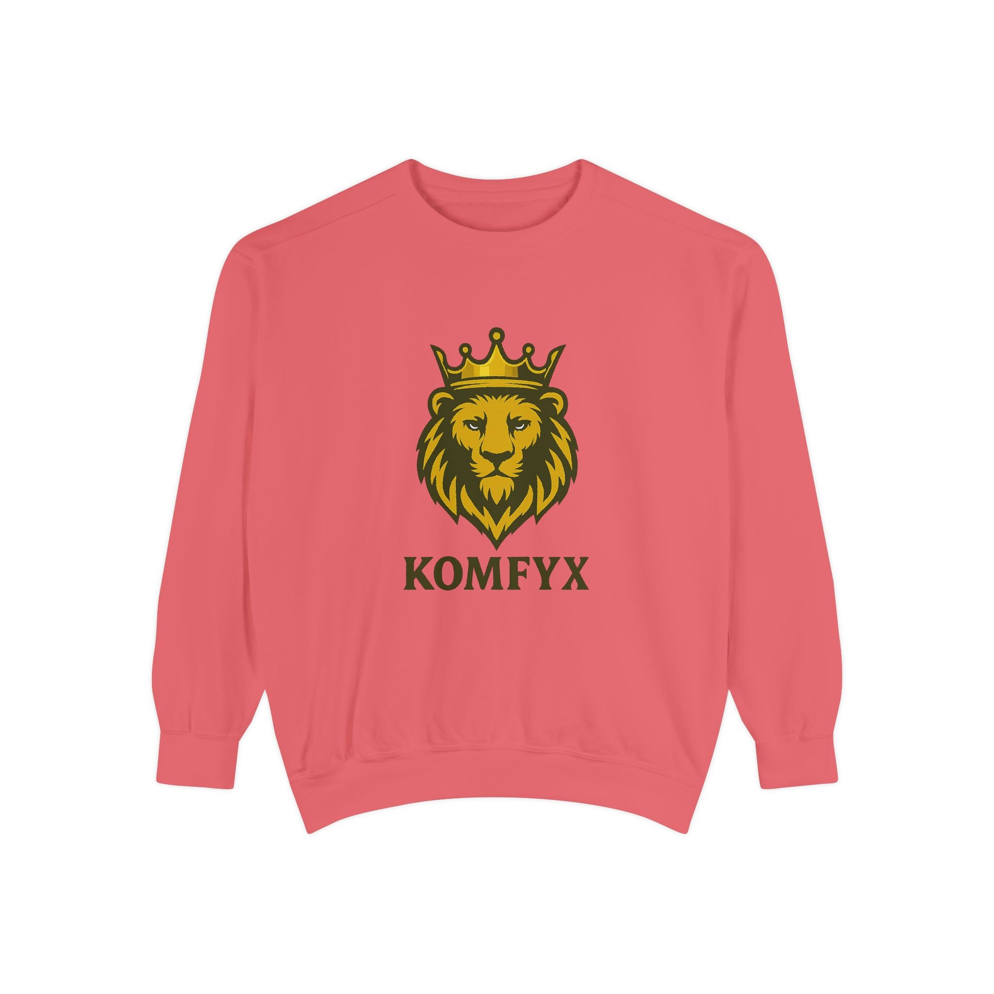 KOMFYX Lion - Garment-Dyed Sweatshirt