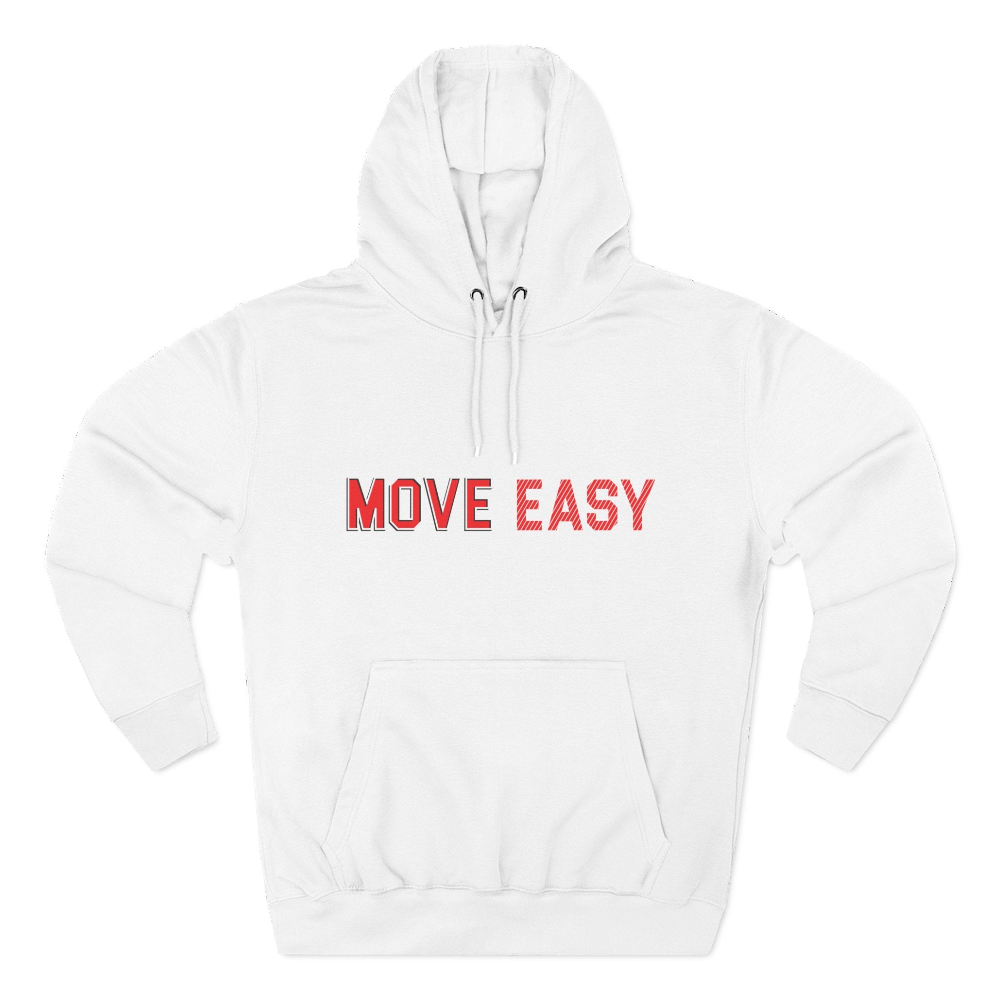 Move Easy - Stylish Three-Panel Fleece Hoodie
