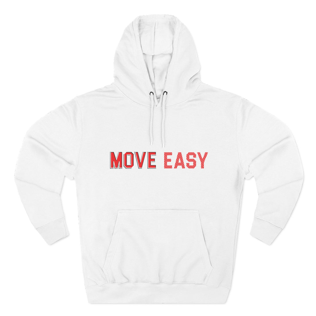 Move Easy - Stylish Three-Panel Fleece Hoodie
