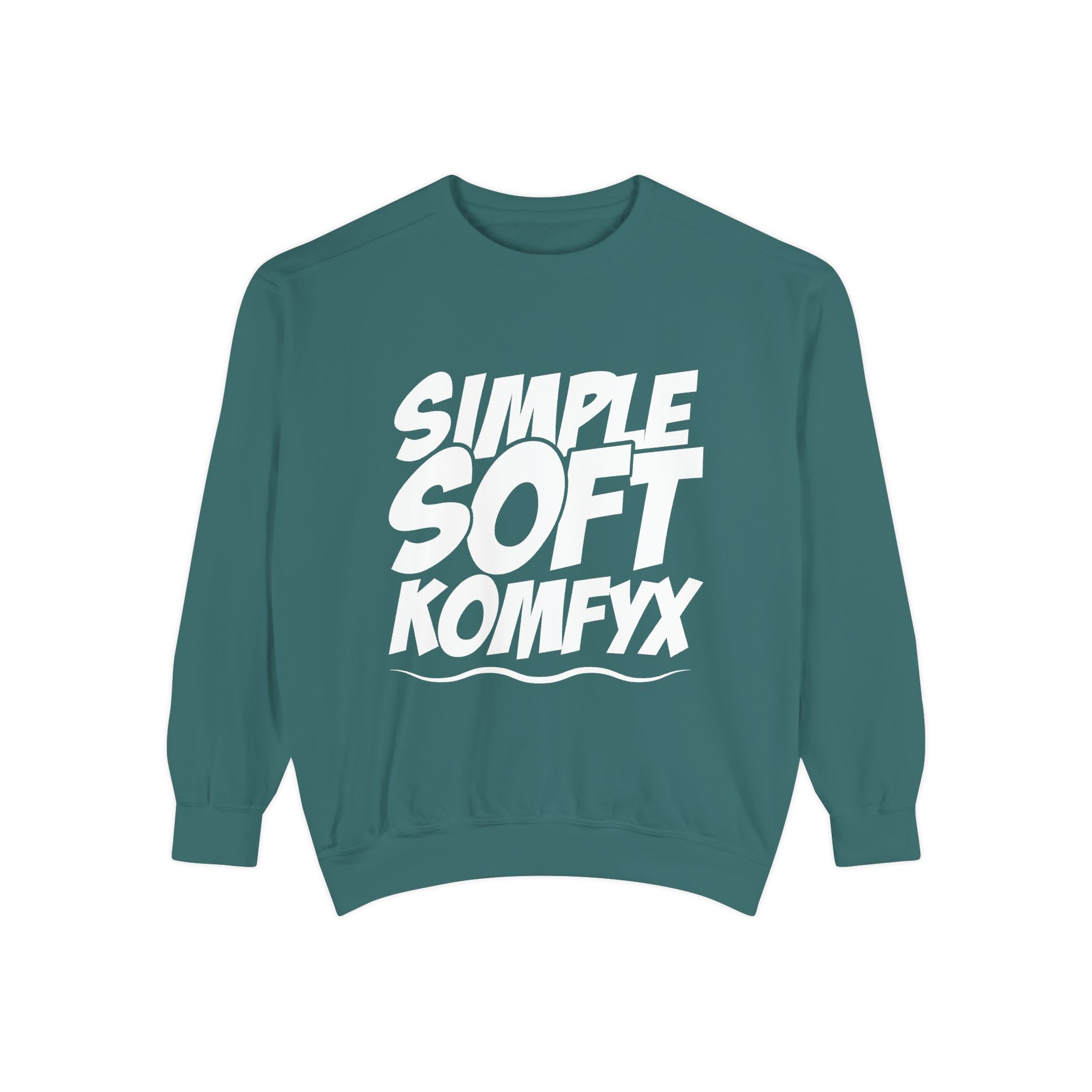 Simple Soft KomfyX - Garment-Dyed Sweatshirt