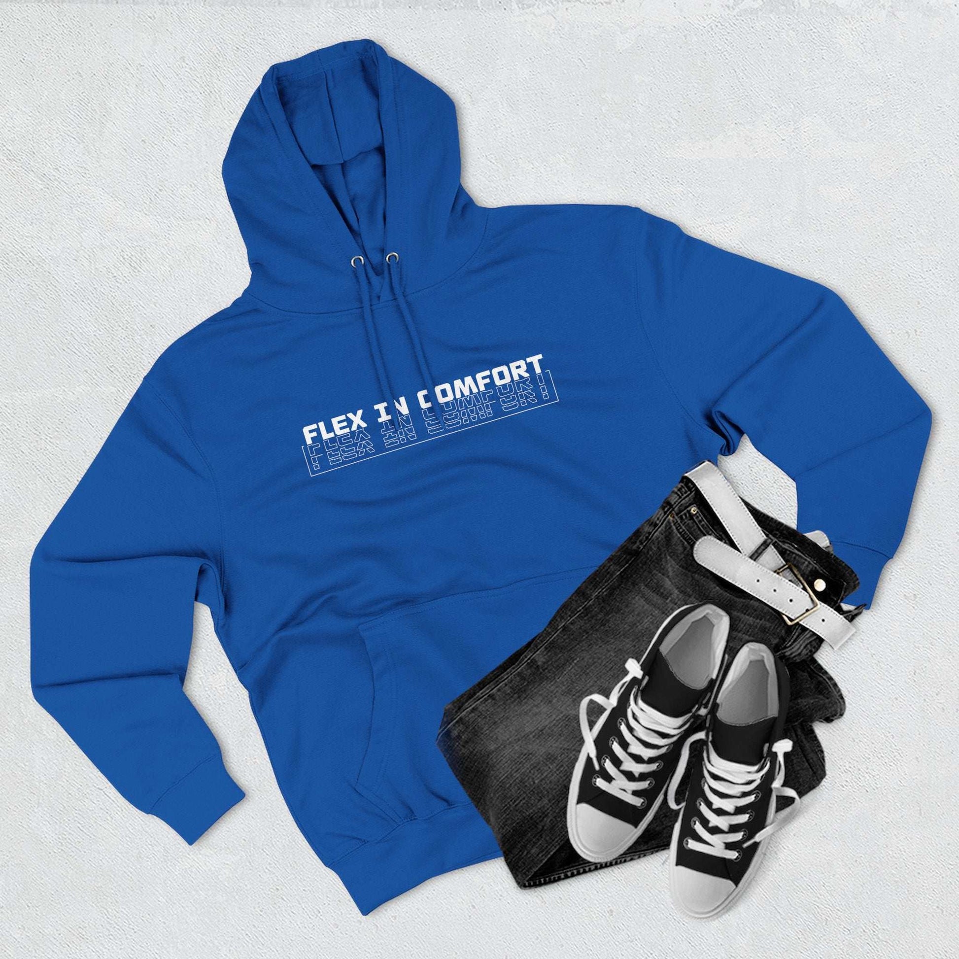 Flex In Comfort - Three-Panel Fleece Hoodie