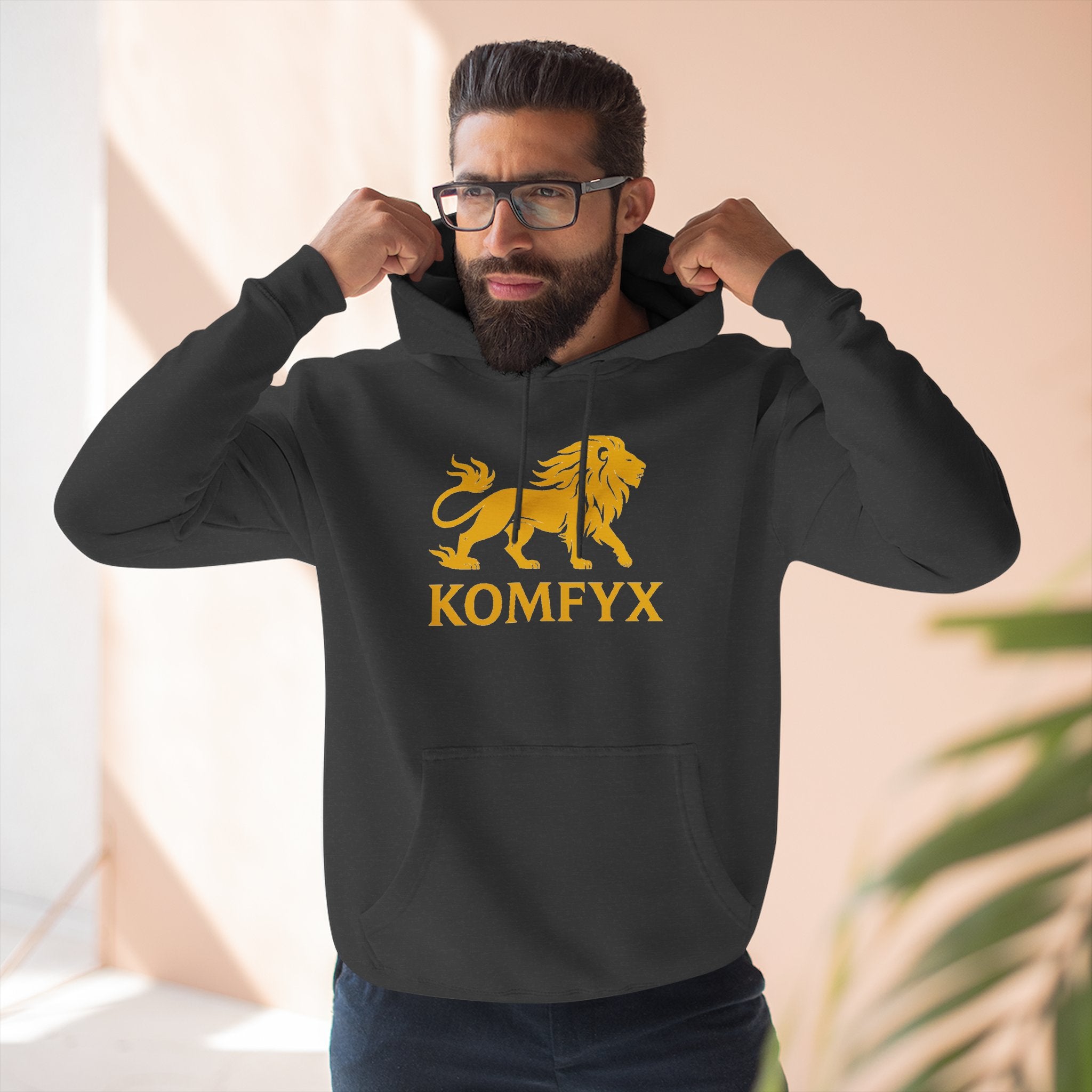 KomfyX - Three-Panel Fleece Hoodie