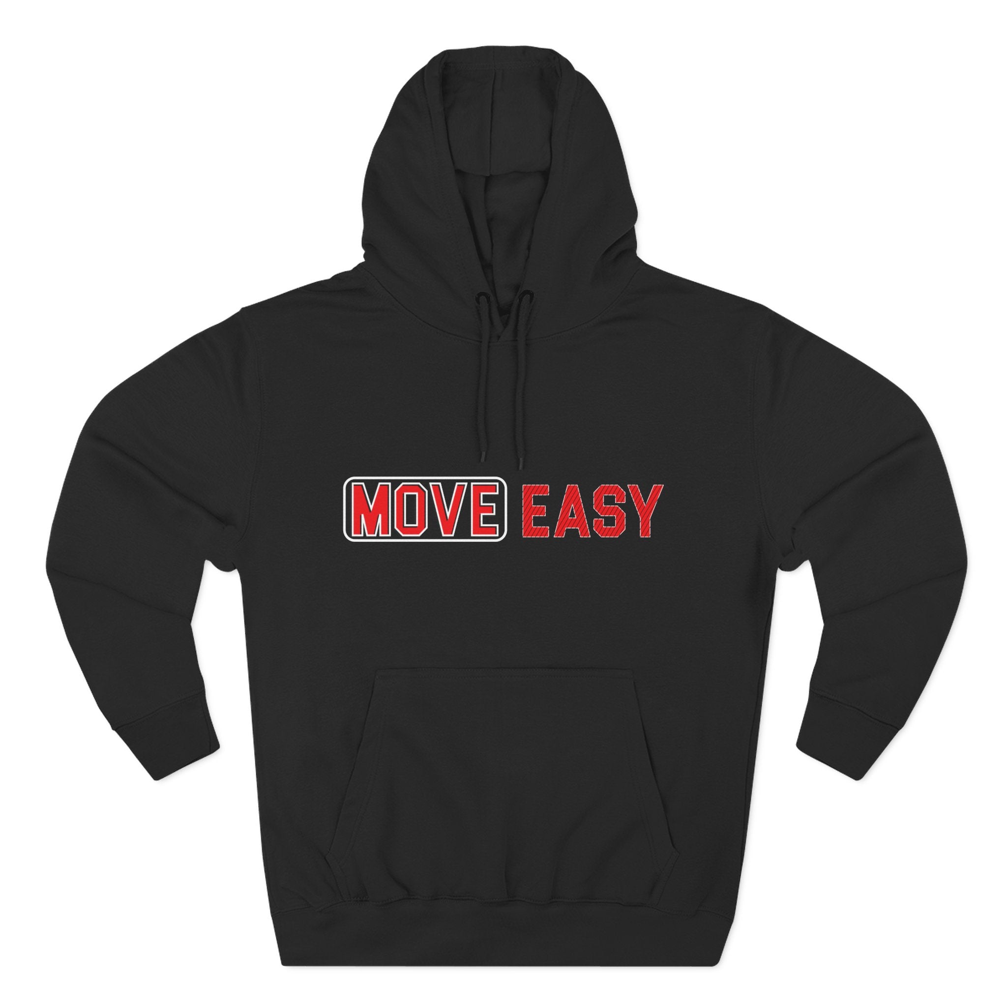 Move Easy - Stylish Three-Panel Fleece Hoodie