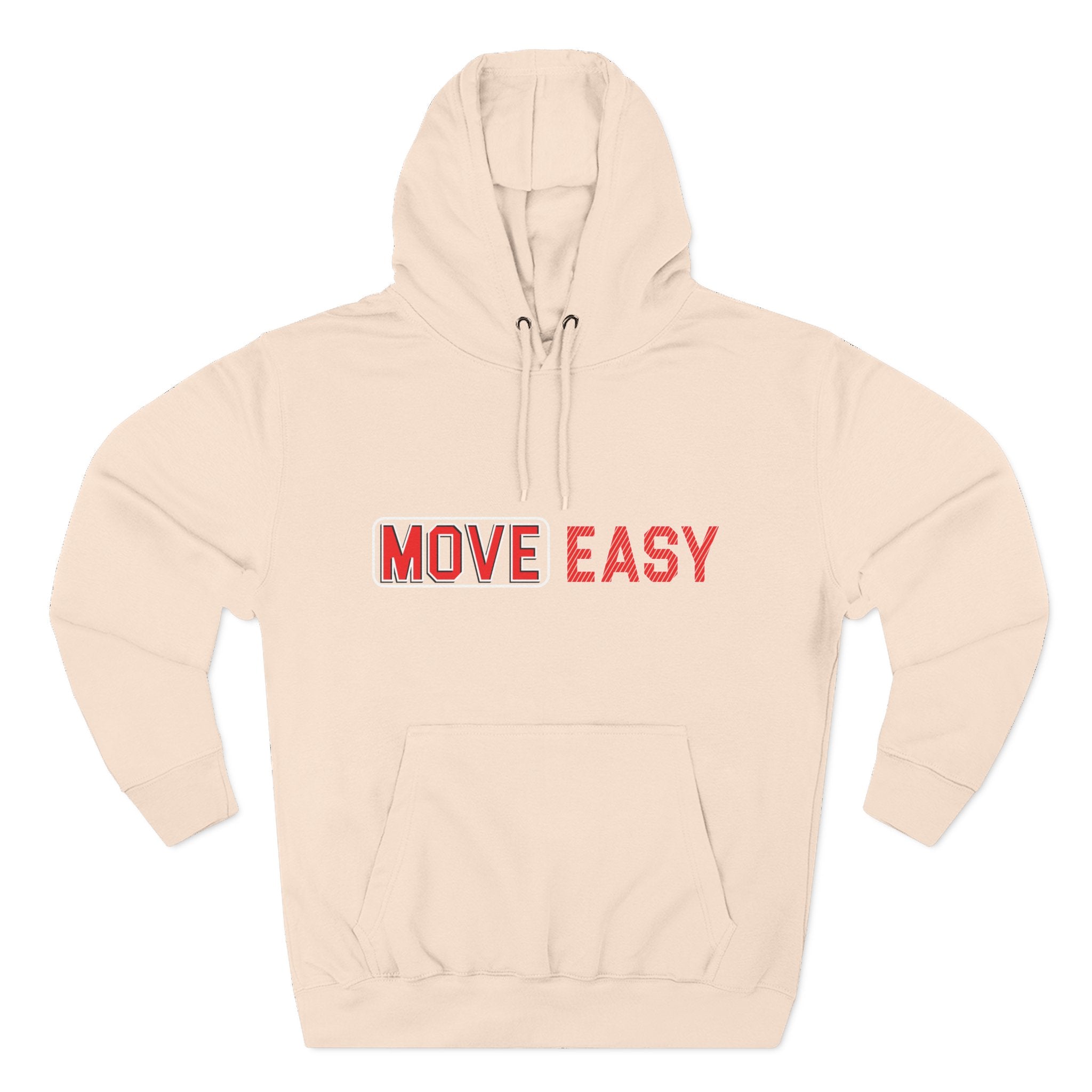 Move Easy - Stylish Three-Panel Fleece Hoodie