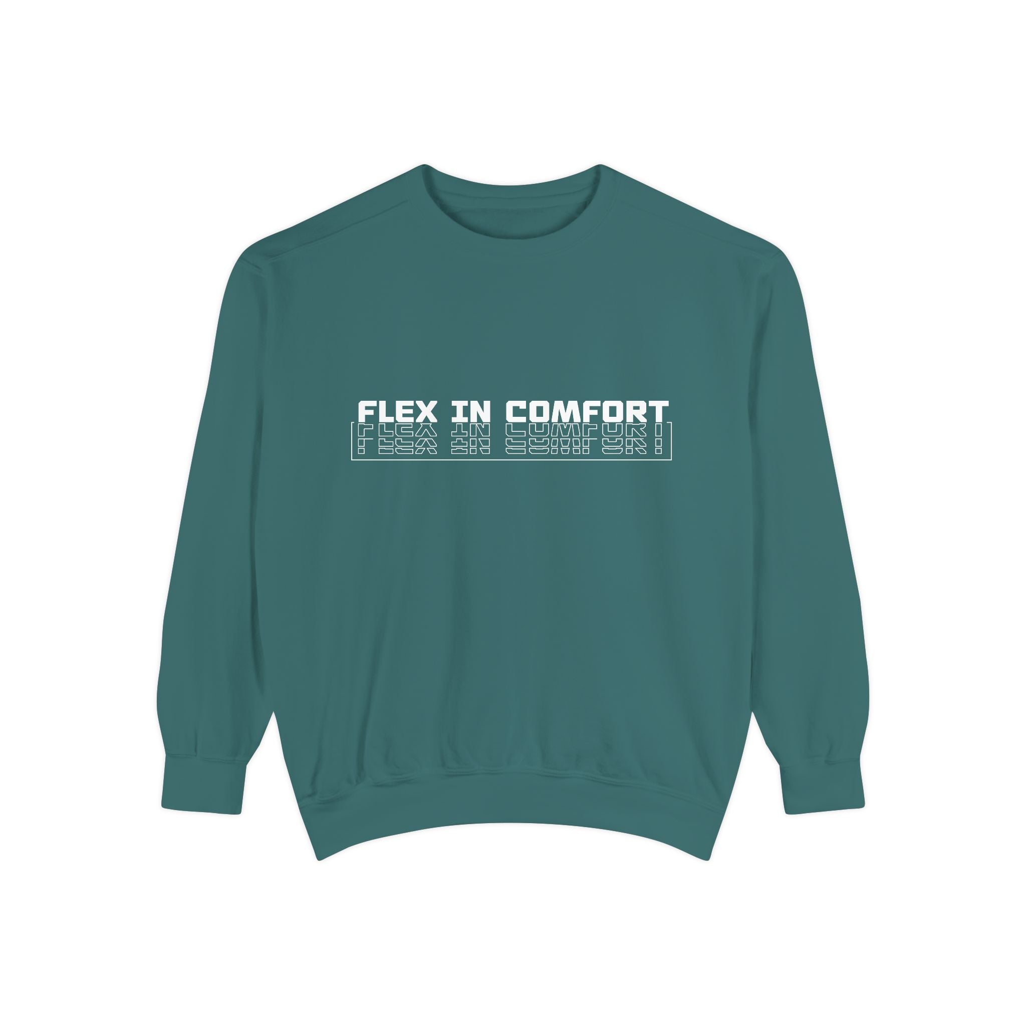Flex In Comfort - Garment-Dyed Sweatshirt