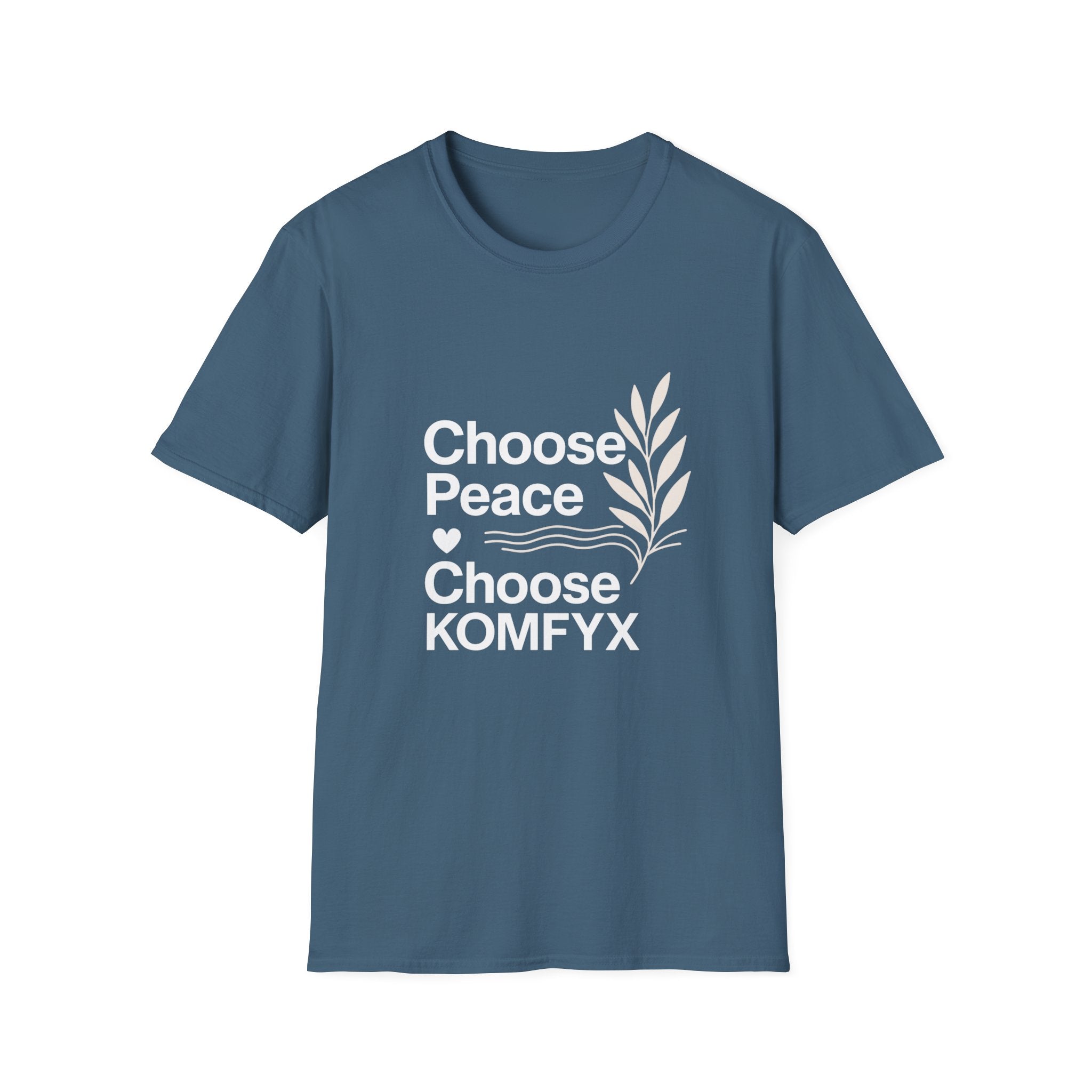 Choose Peace, Choose KOMFYX - Soft Style T-Shirt