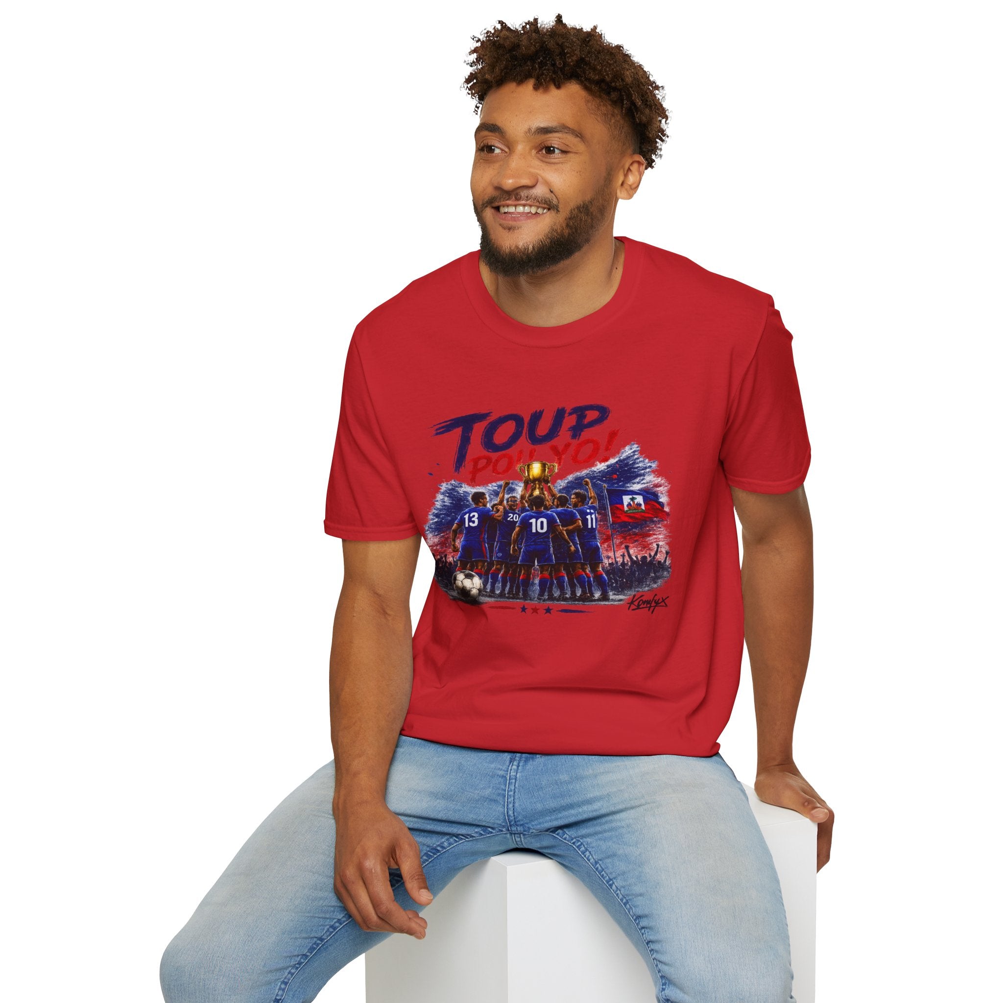Haiti Toup Pou Yo! Unisex Softstyle T-Shirt