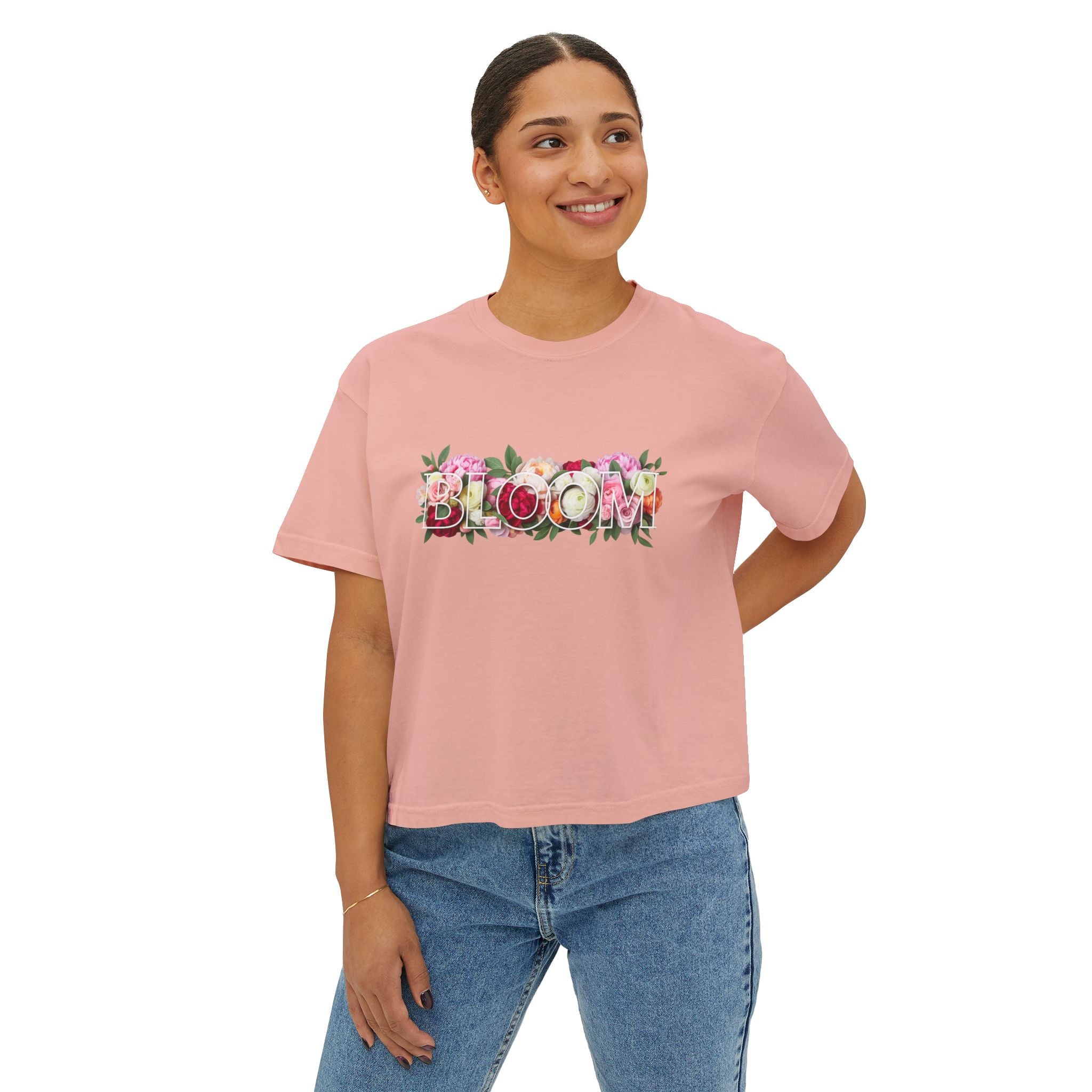 Bloom Floral Boxy Tee