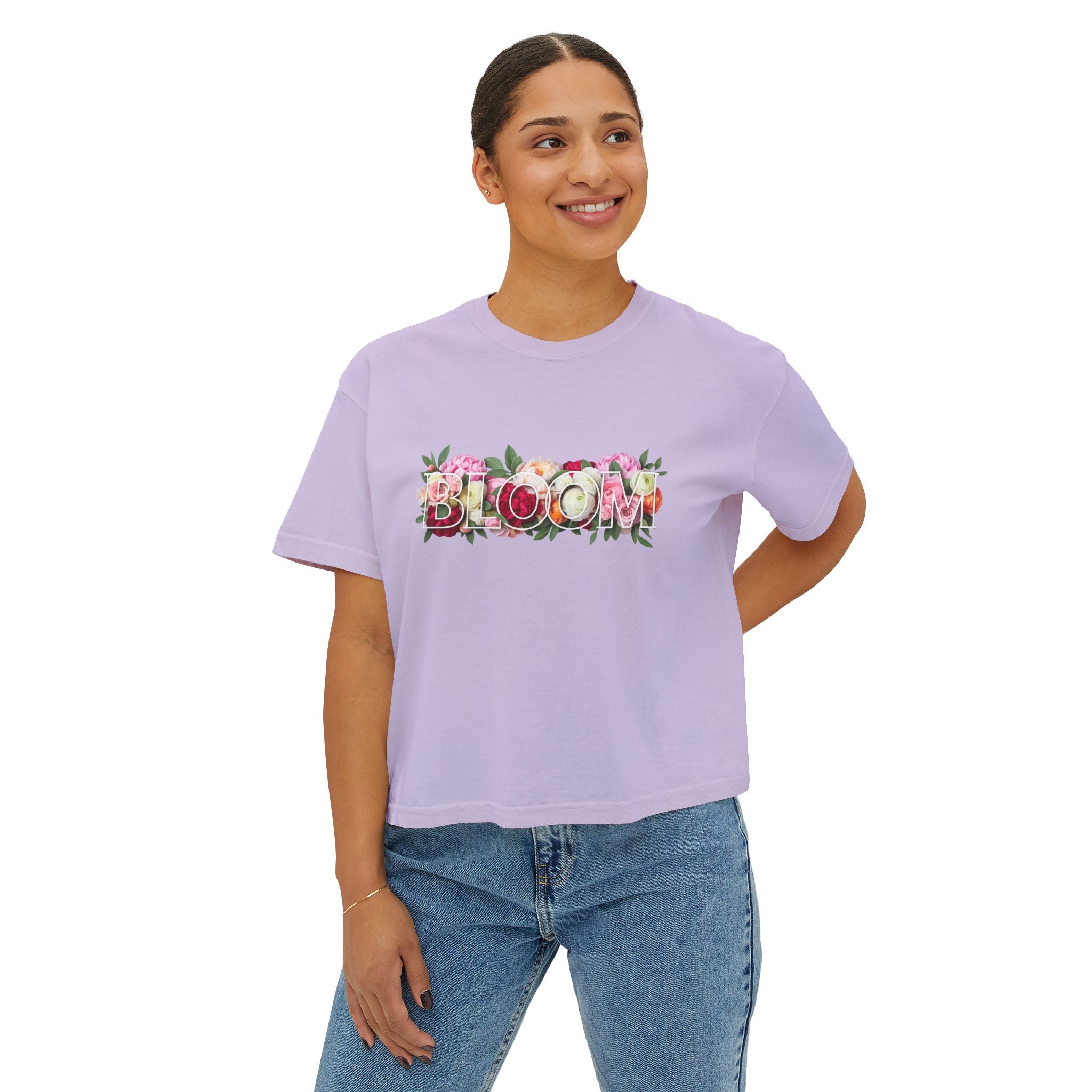 Bloom Floral Boxy Tee