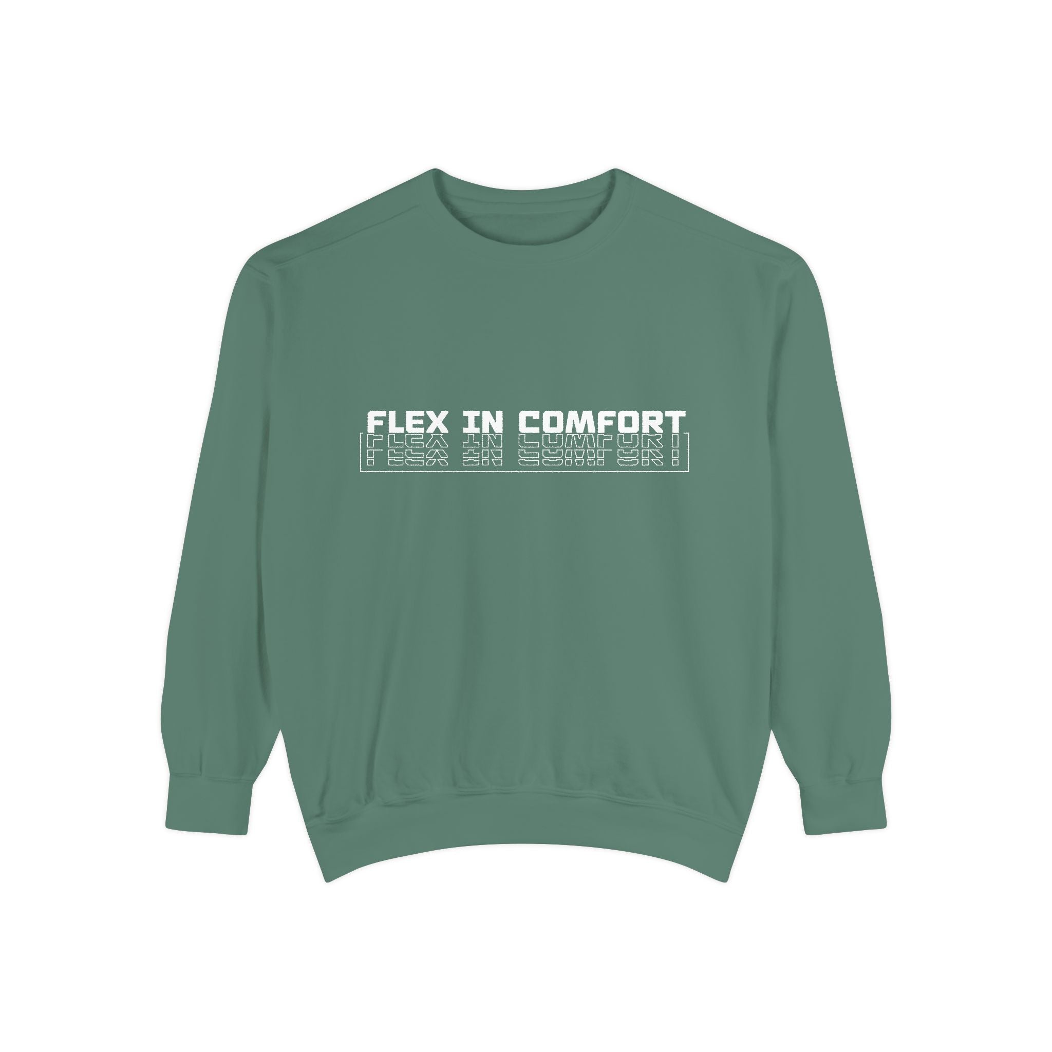 Flex In Comfort - Garment-Dyed Sweatshirt
