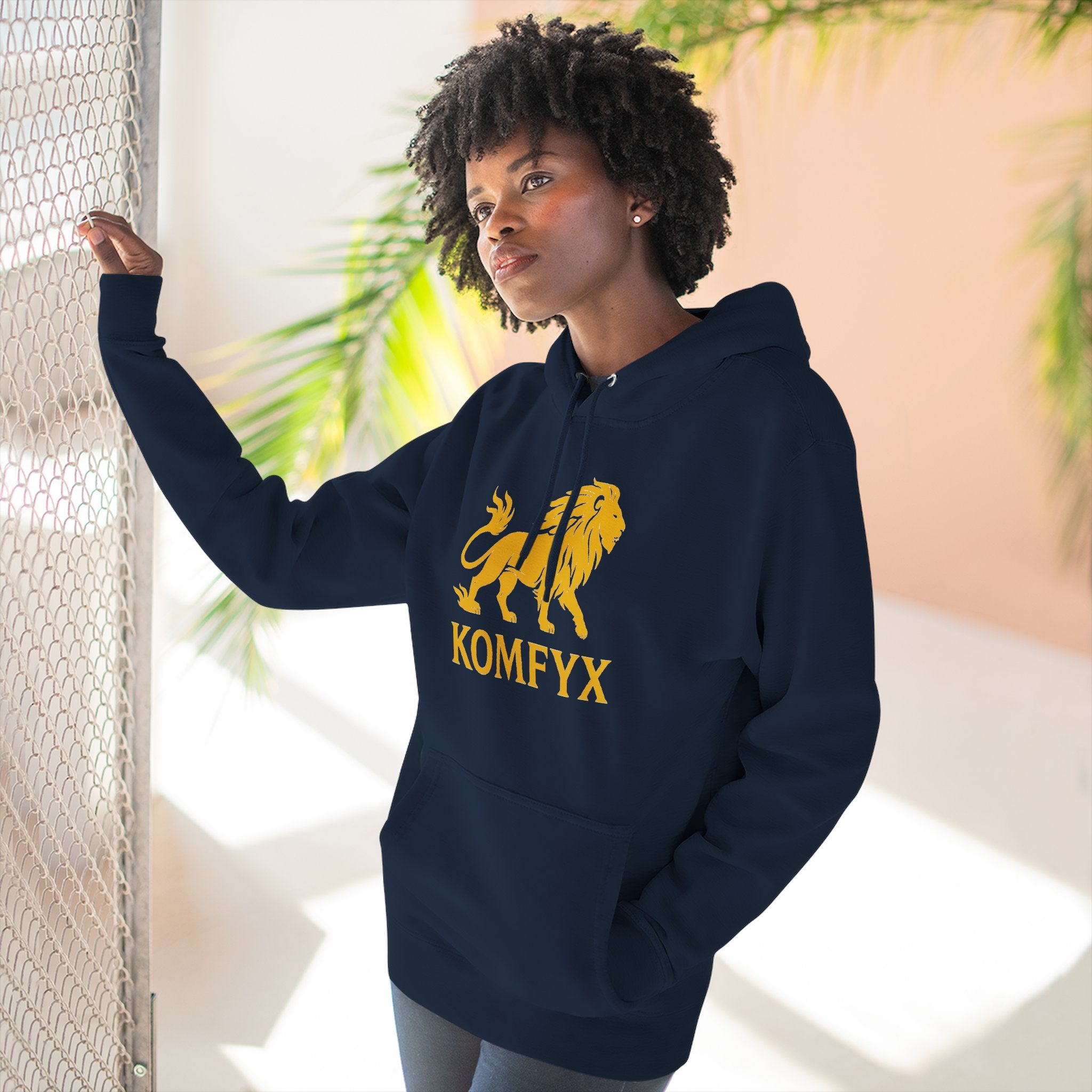 KomfyX - Three-Panel Fleece Hoodie