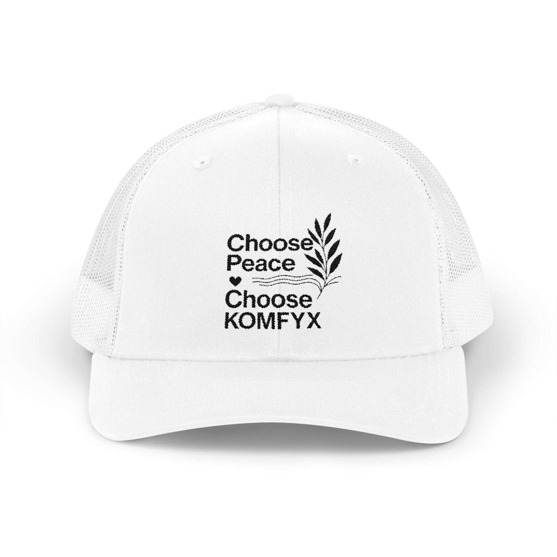 Choose Peace, Choose KomfyX - Snapback Trucker Cap