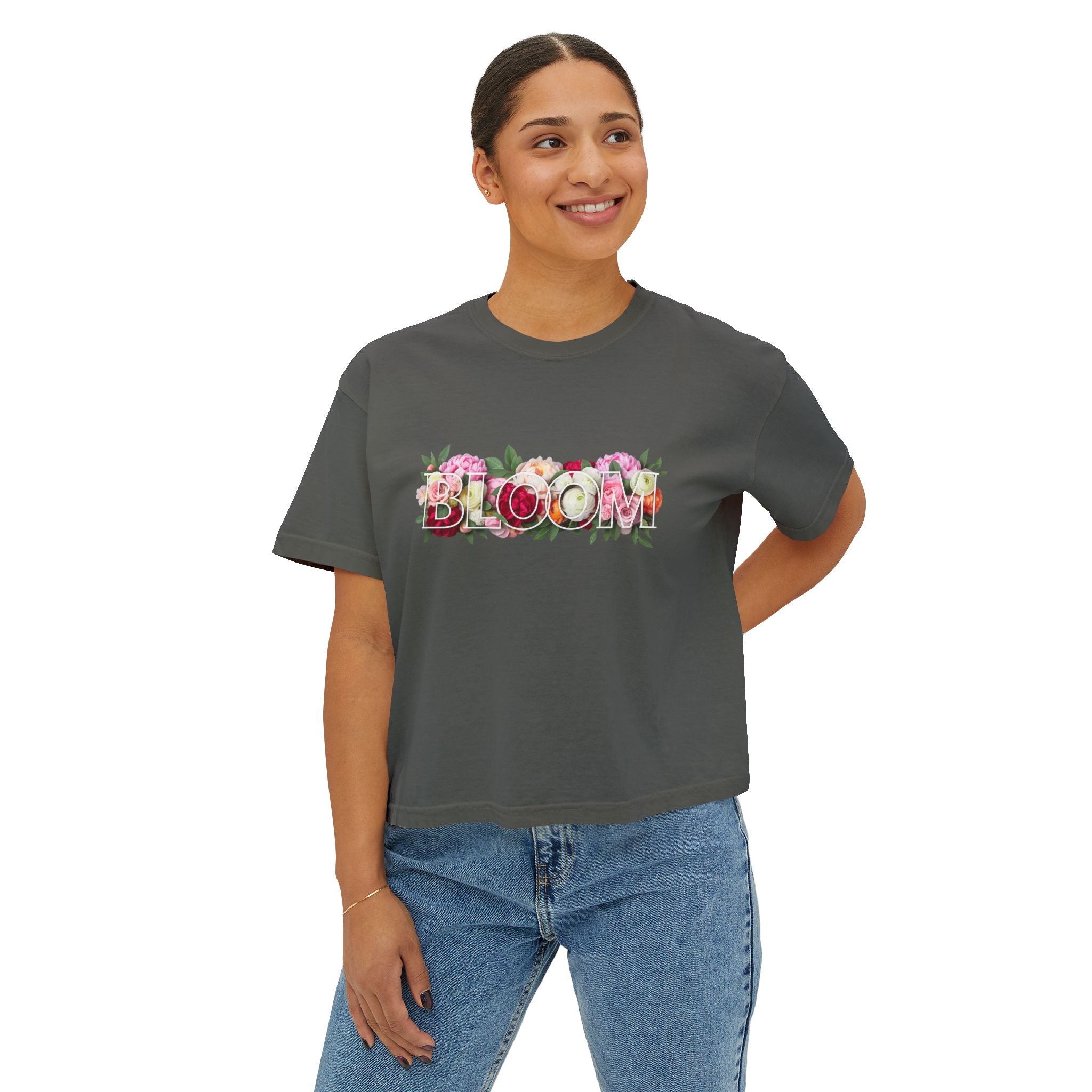 Bloom Floral Boxy Tee