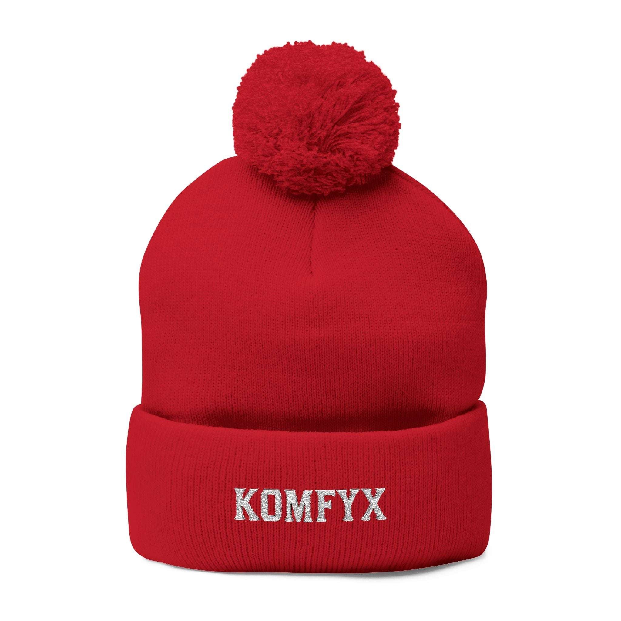 KomfyX - Pom-Pom Knit Cap