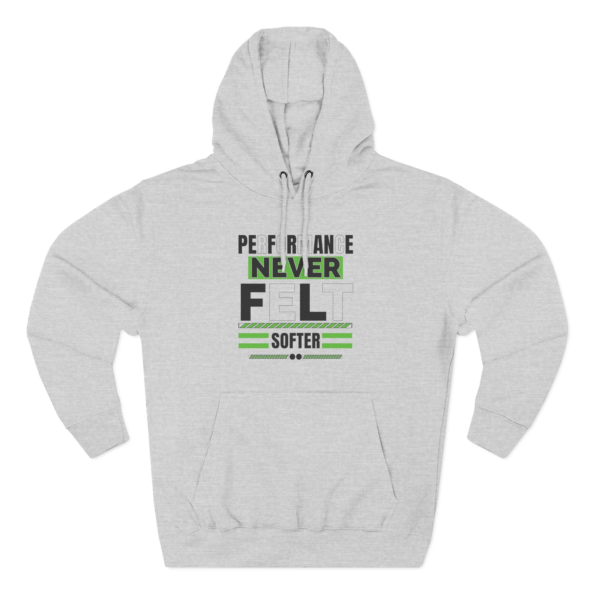 Performance Never Felt Softer - Three-Panel Fleece Hoodie