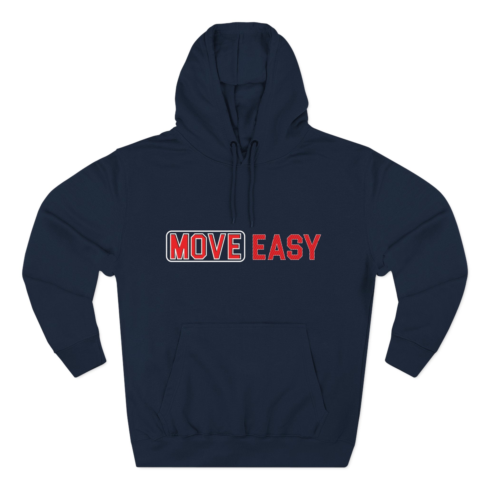 Move Easy - Stylish Three-Panel Fleece Hoodie