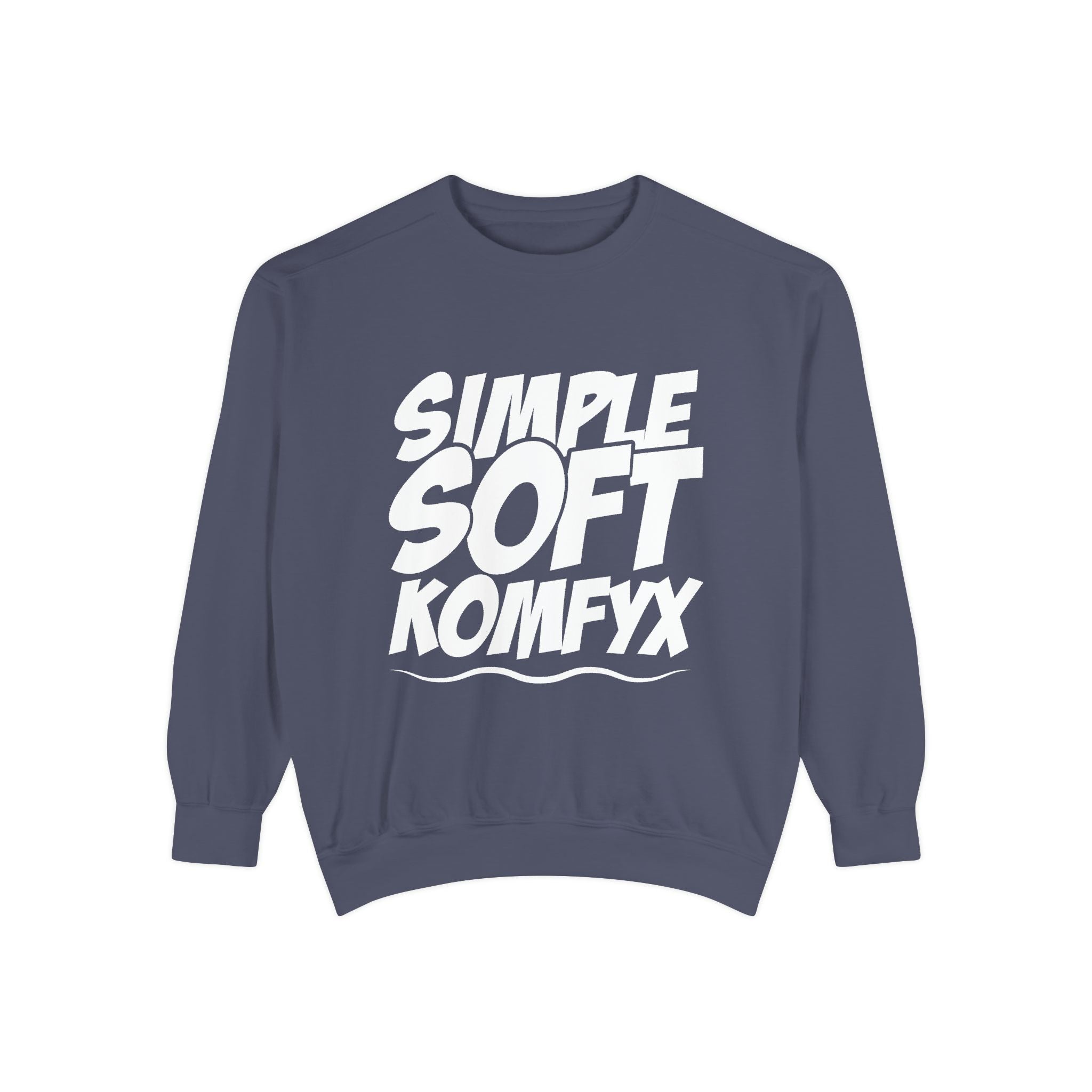 Simple Soft KomfyX - Garment-Dyed Sweatshirt