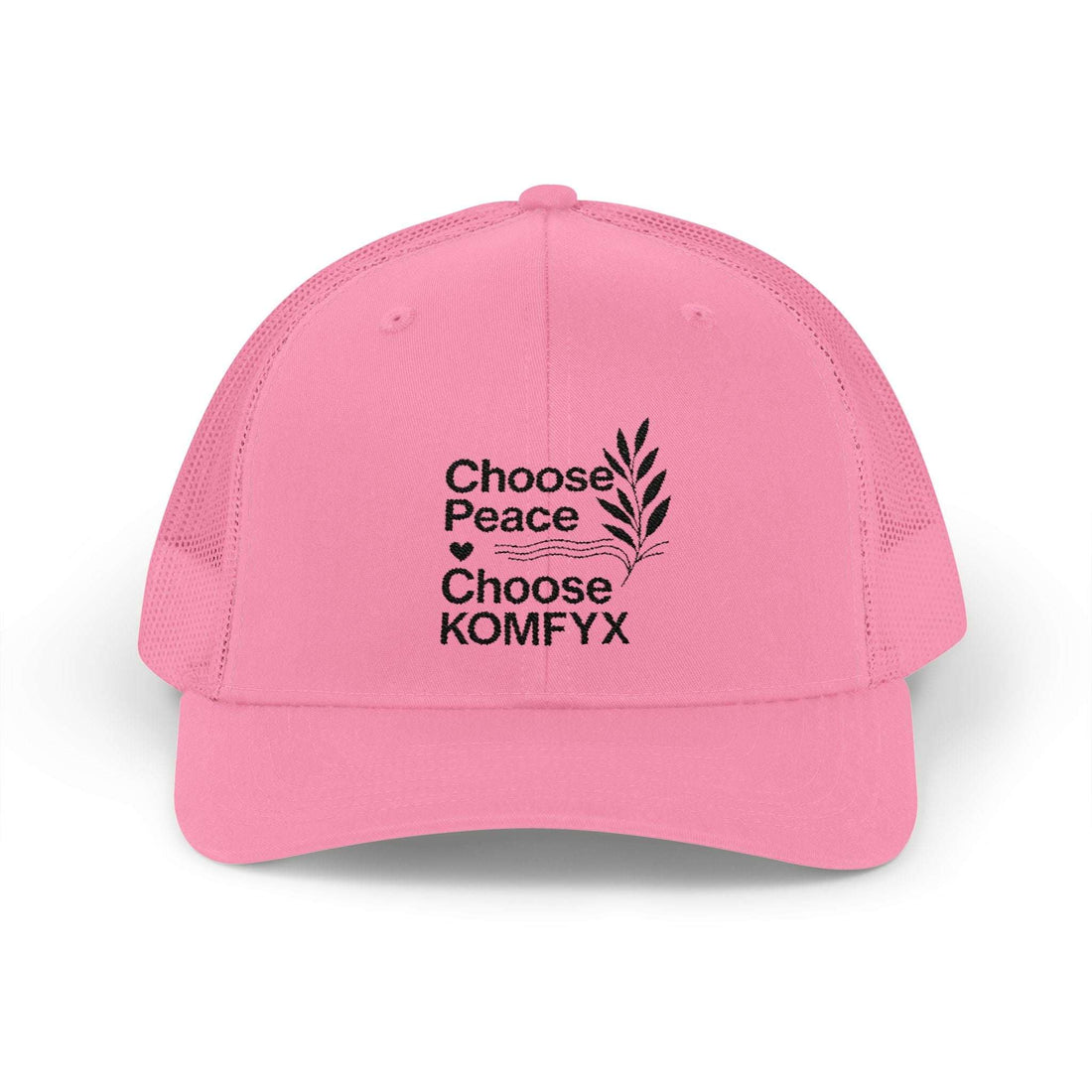 Choose Peace, Choose KomfyX - Snapback Trucker Cap