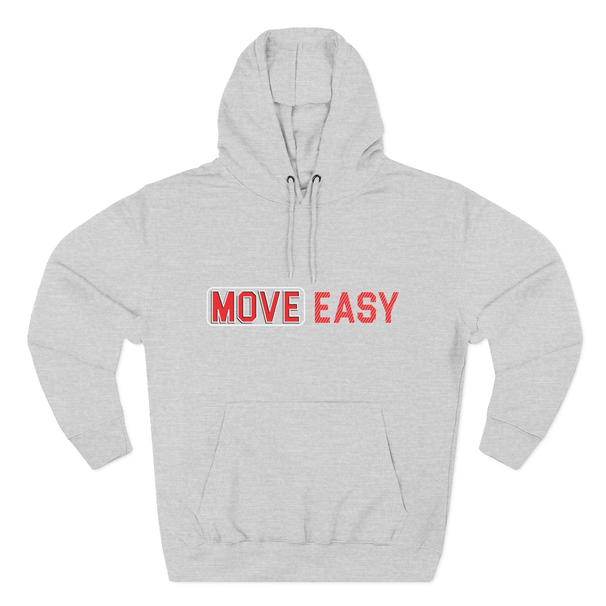 Move Easy - Stylish Three-Panel Fleece Hoodie