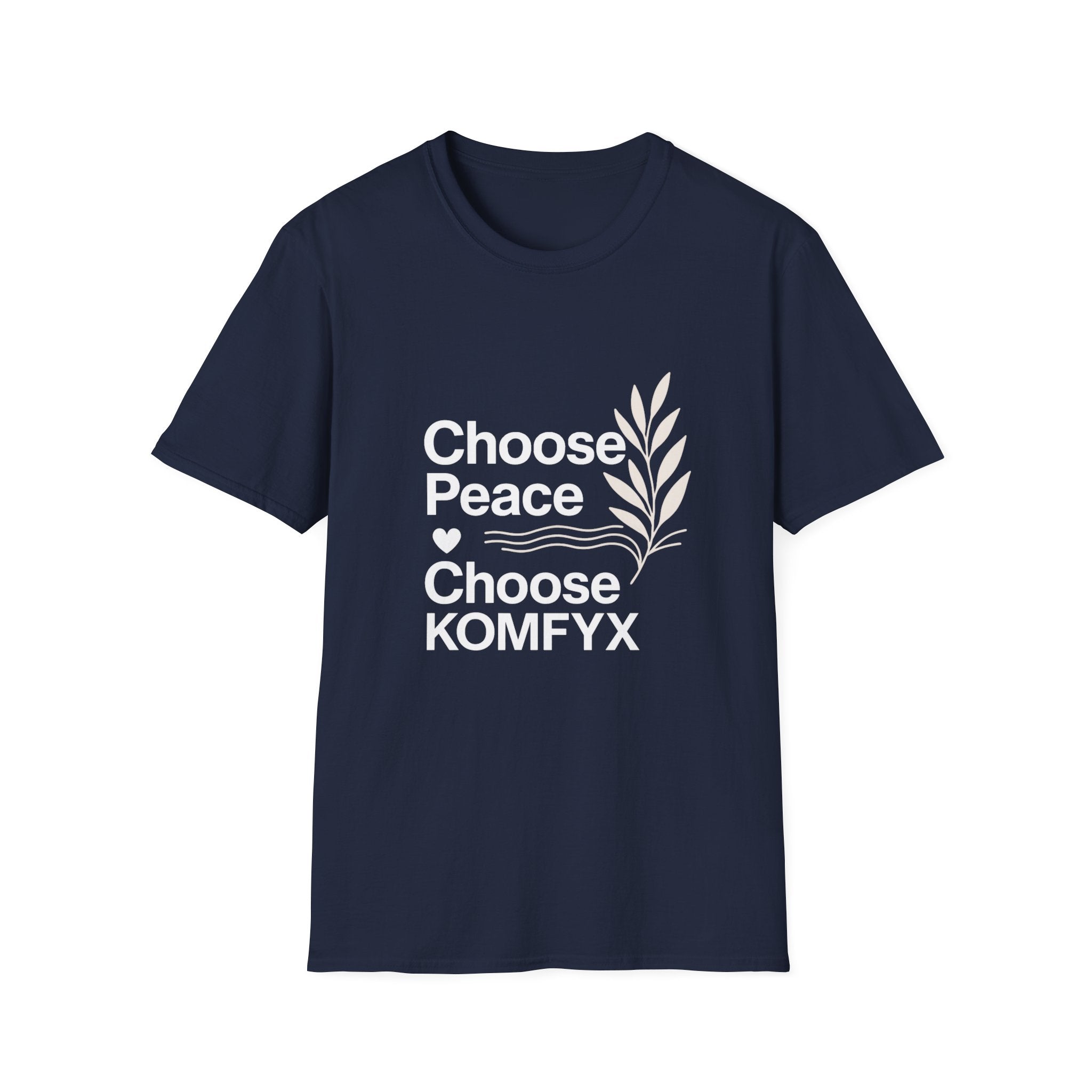 Choose Peace, Choose KOMFYX - Soft Style T-Shirt