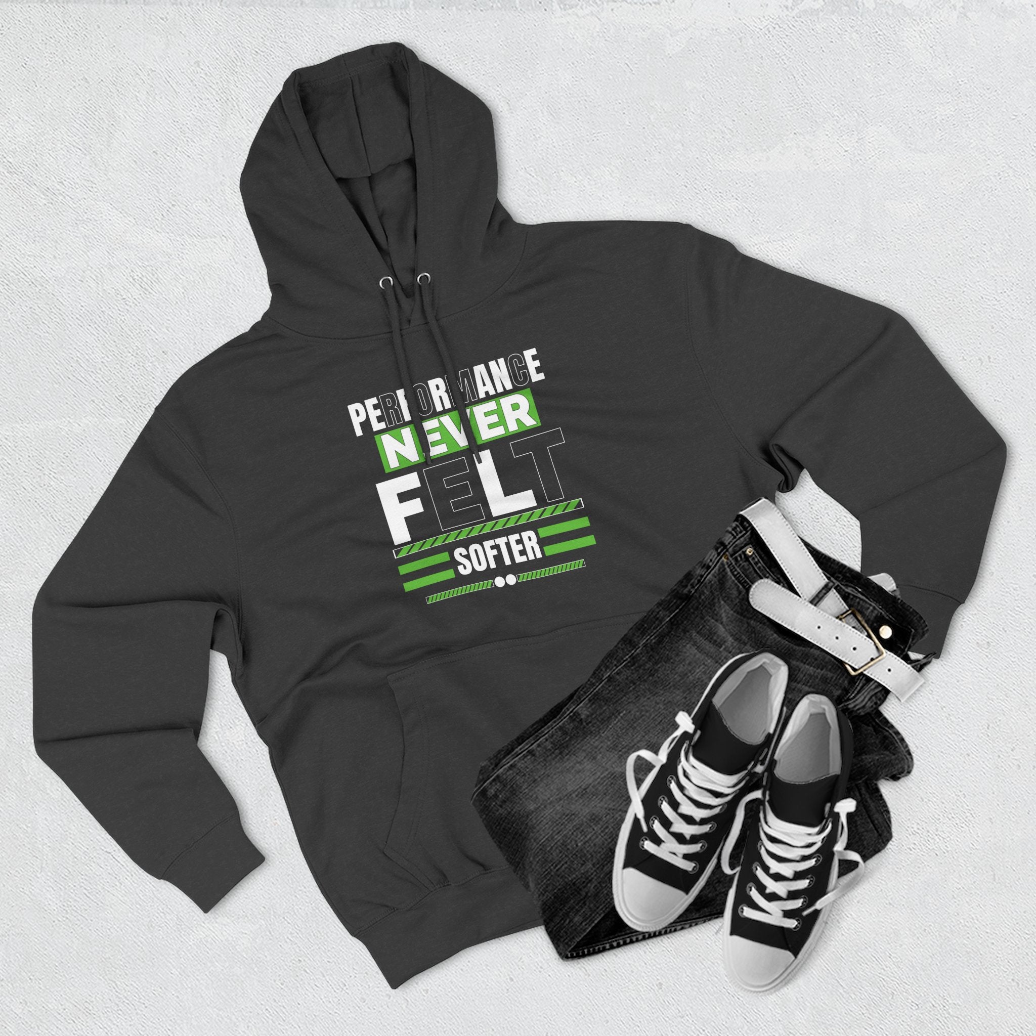 Performance Never Felt Softer - Three-Panel Fleece Hoodie