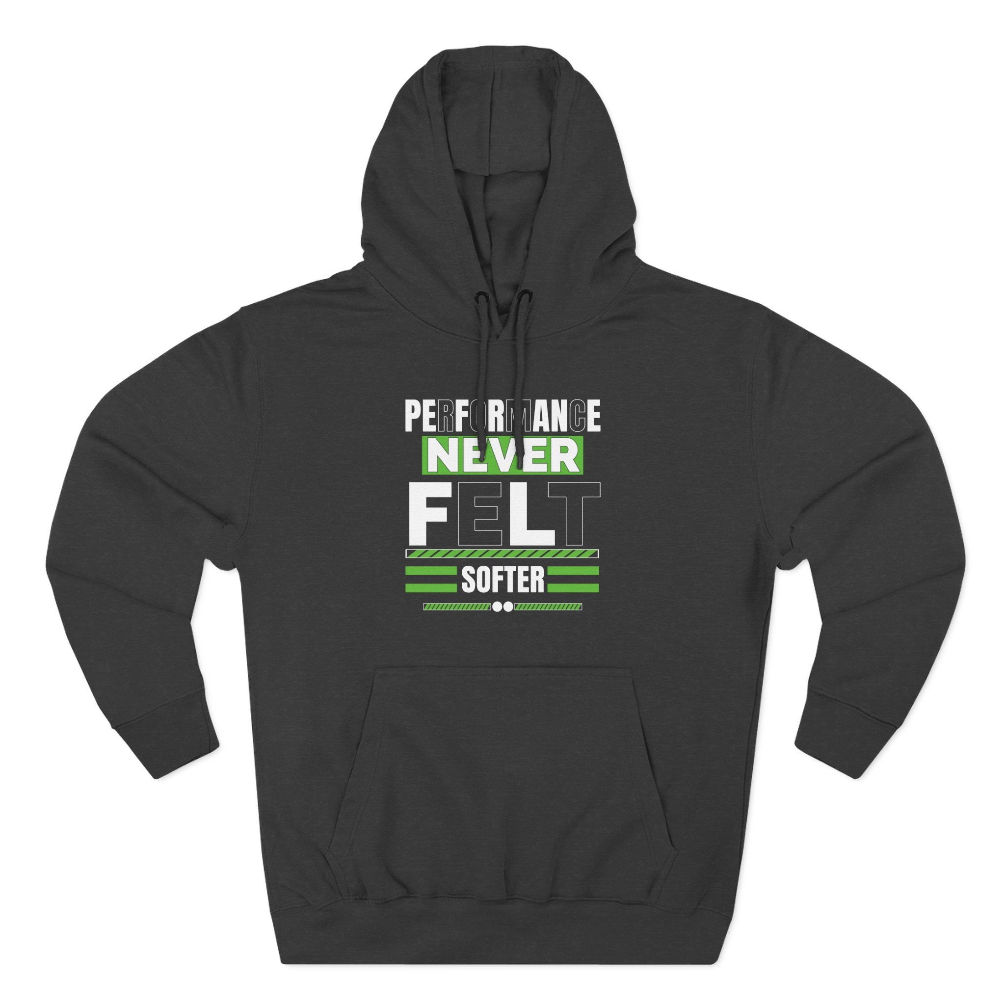 Performance Never Felt Softer - Three-Panel Fleece Hoodie