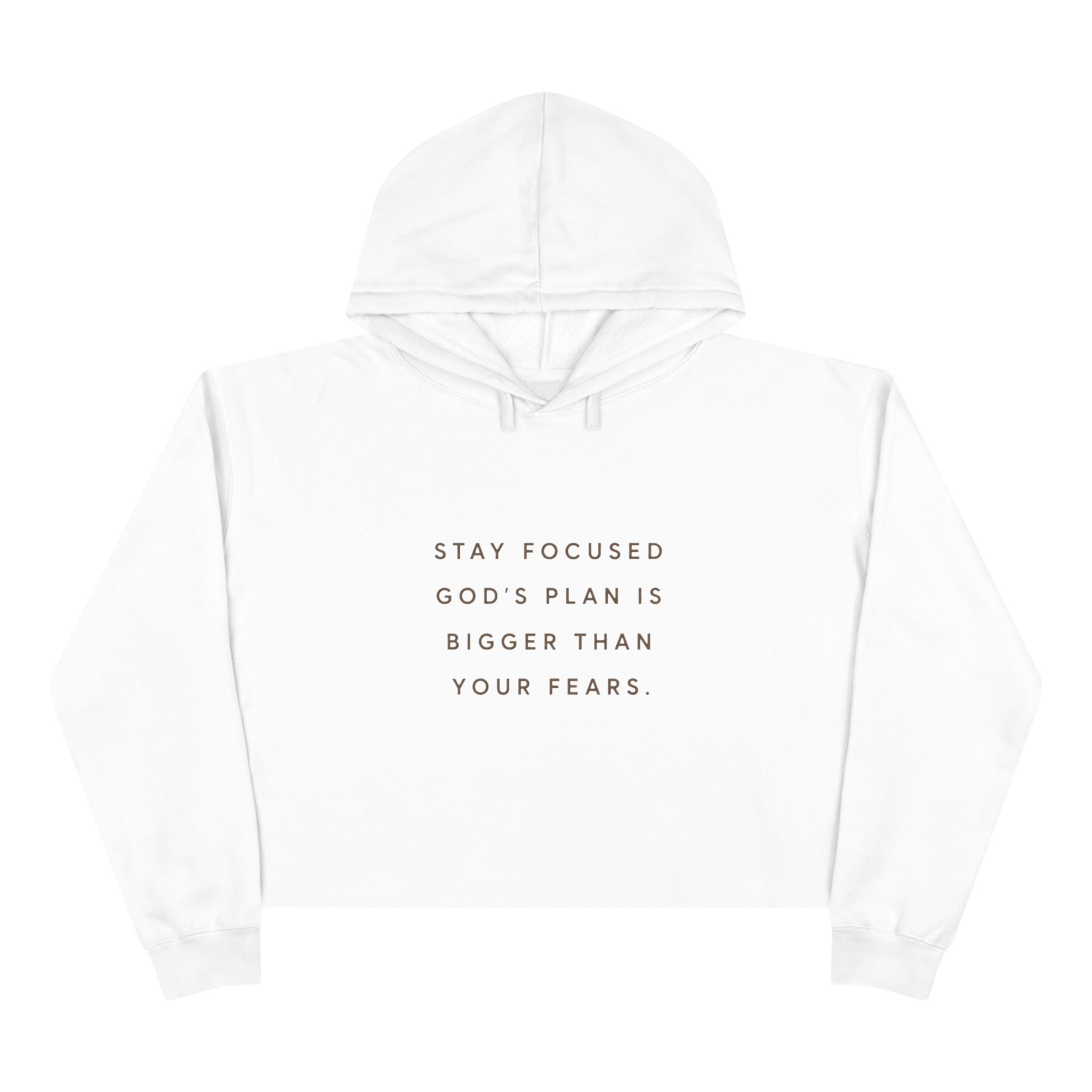 KOMFYX Stay Focused Cropped Hoodie