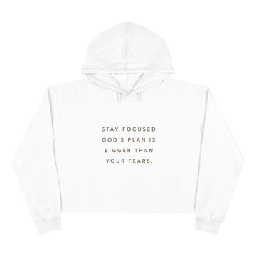 KOMFYX Stay Focused Cropped Hoodie