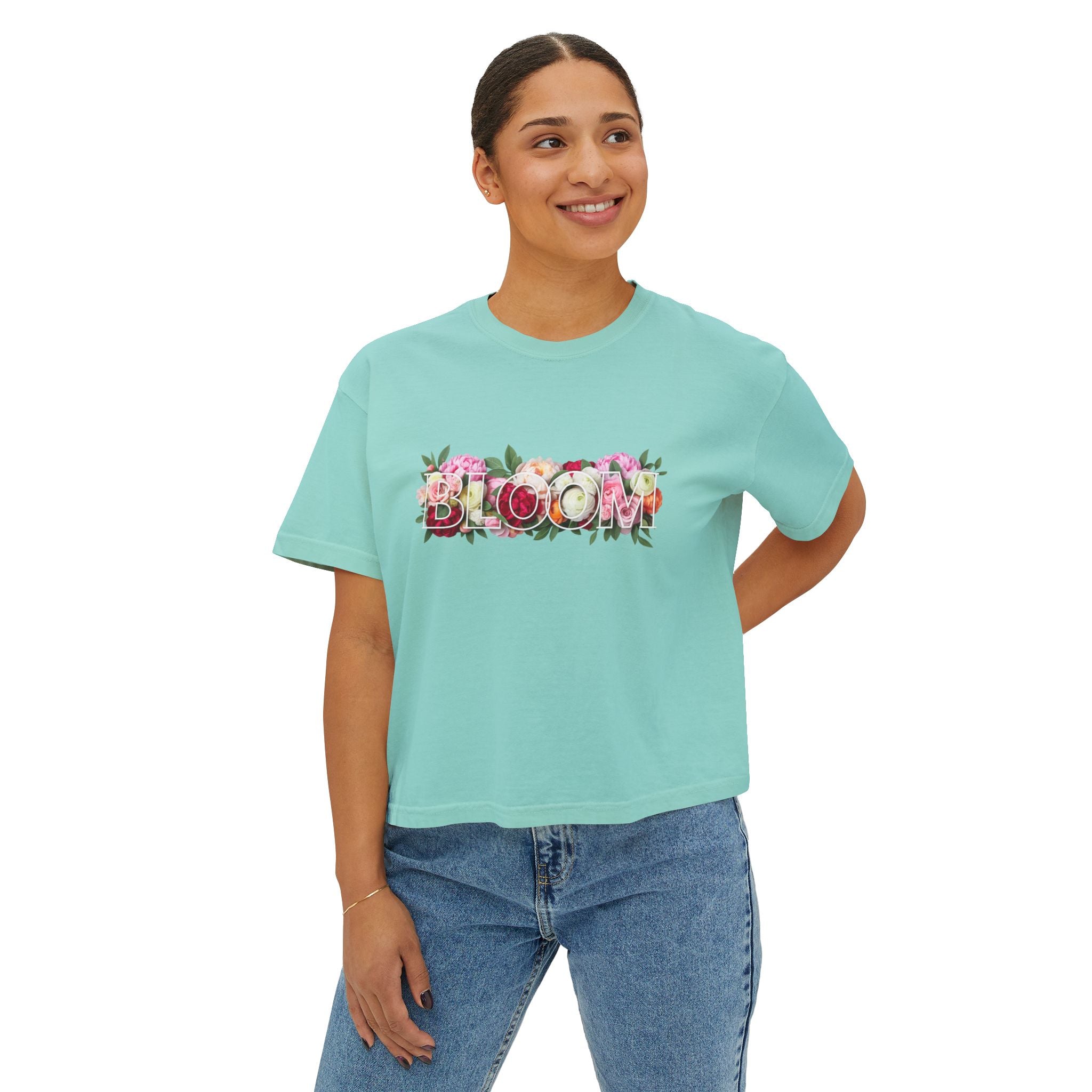 Bloom Floral Boxy Tee