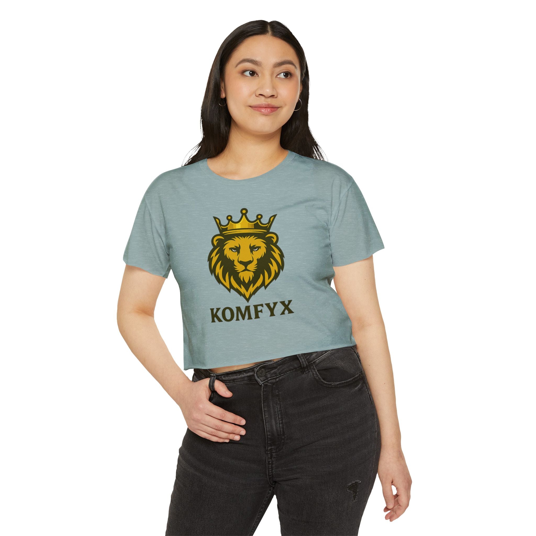 KOMFYX Lion - Women's Festival Crop Top