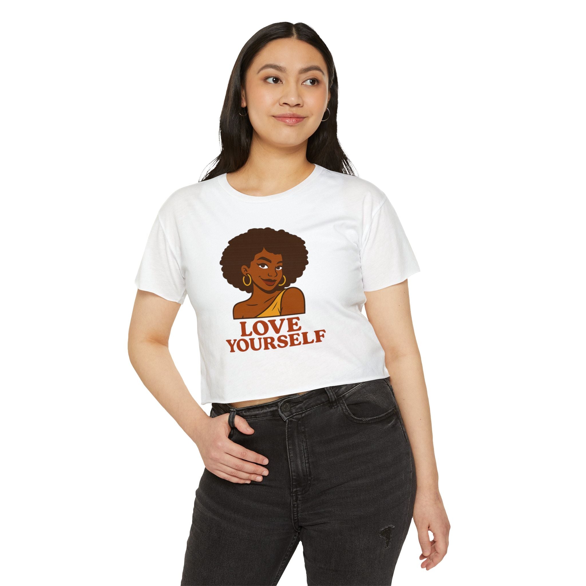 Love Yourself - Women's Festival Crop Top