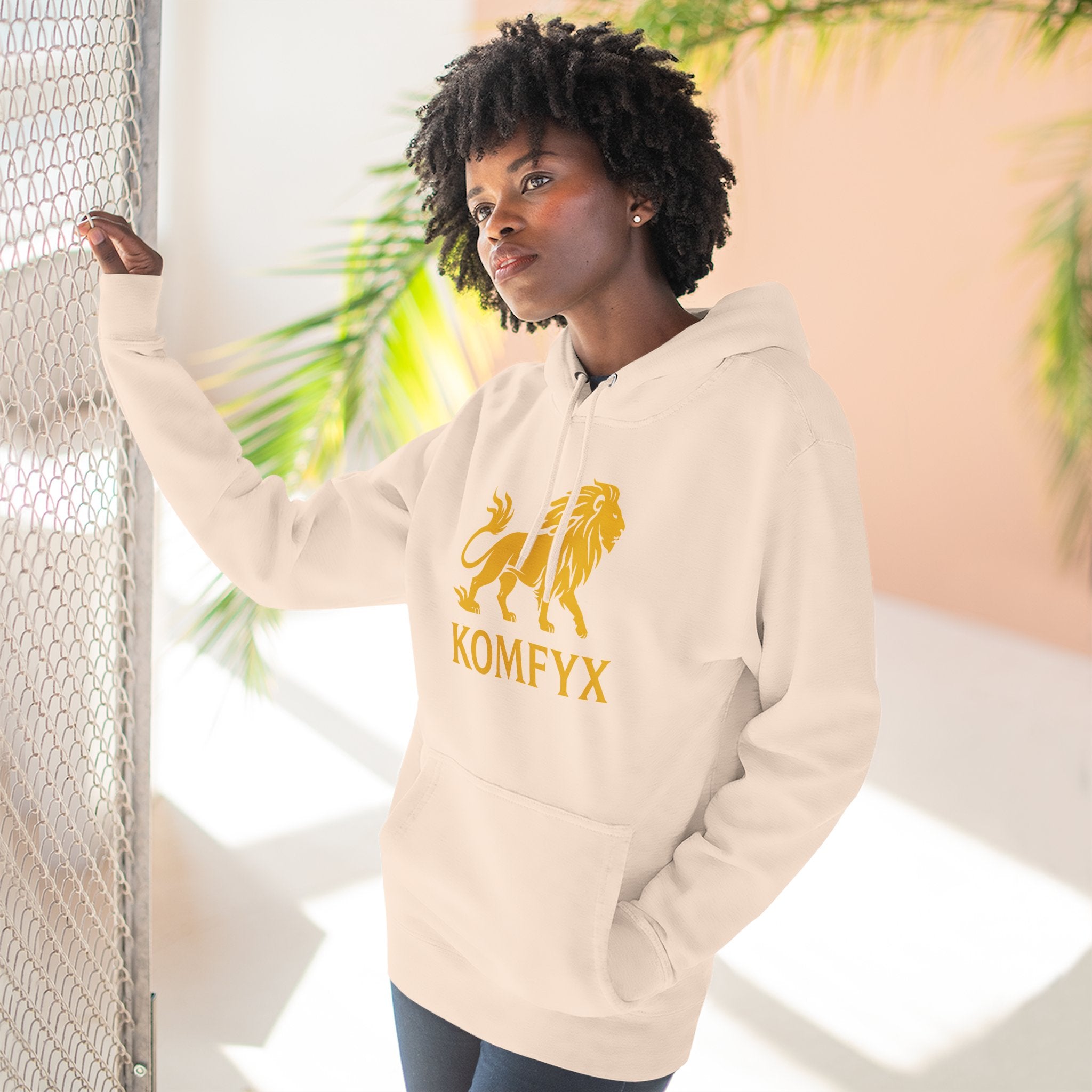 KomfyX - Three-Panel Fleece Hoodie