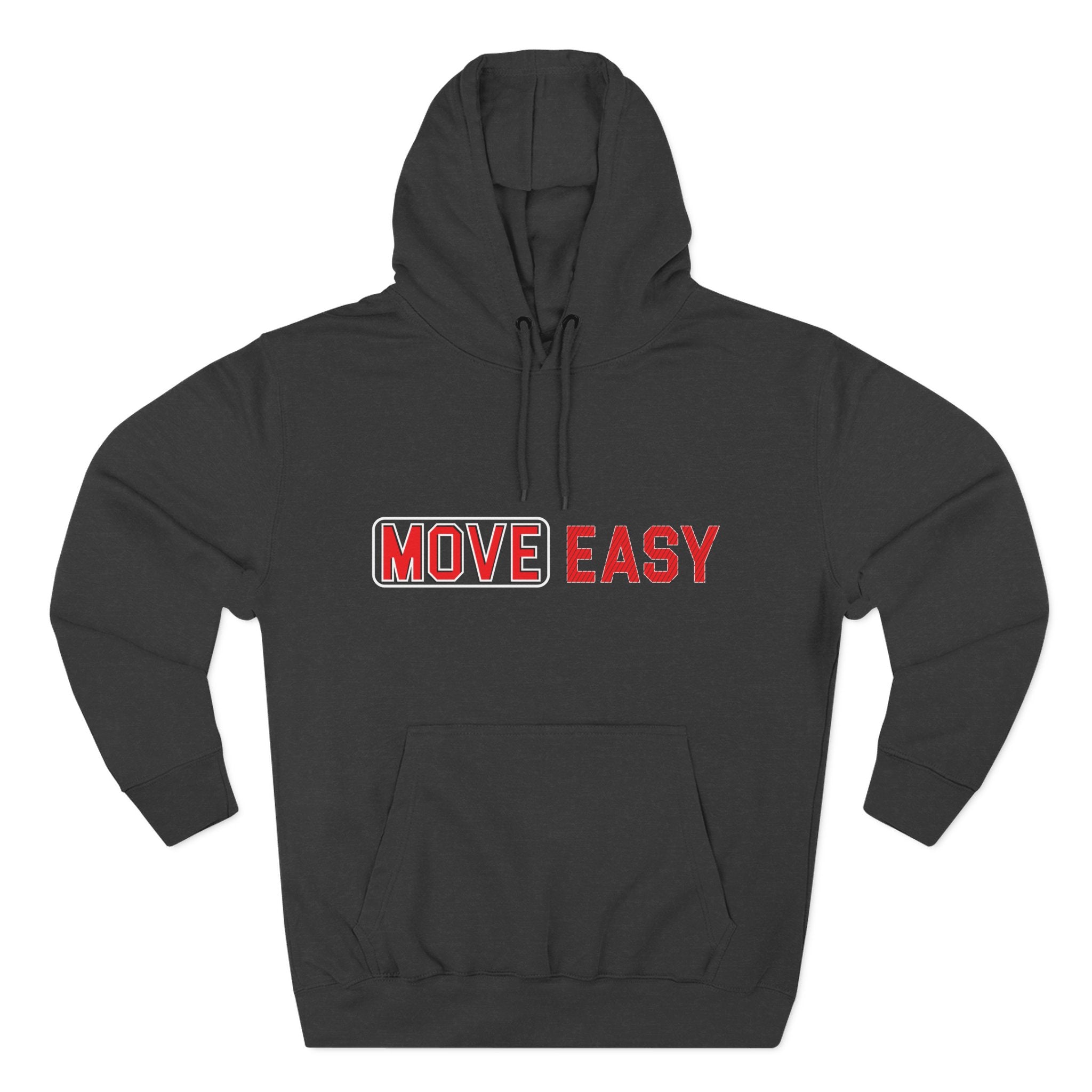 Move Easy - Stylish Three-Panel Fleece Hoodie